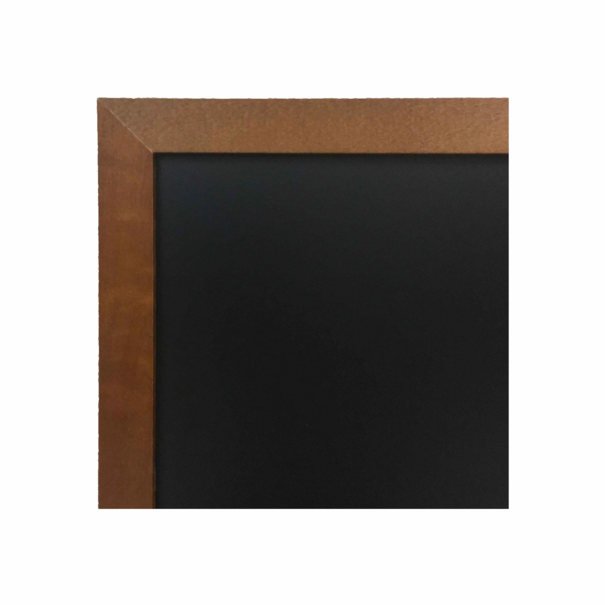 Ardoise murale cadre carré en bois chêne 83 x 63 cm Fabrication française