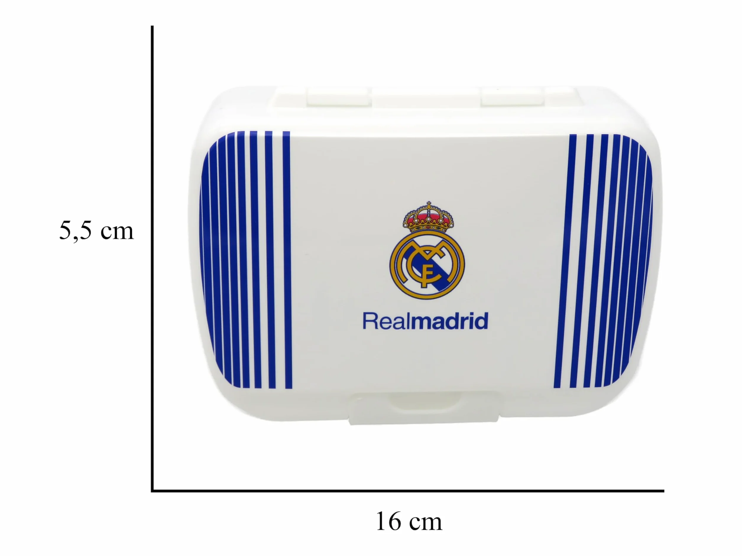 CYPBRANDS Real Madrid Boîte à sandwich Blanc Produit officiel