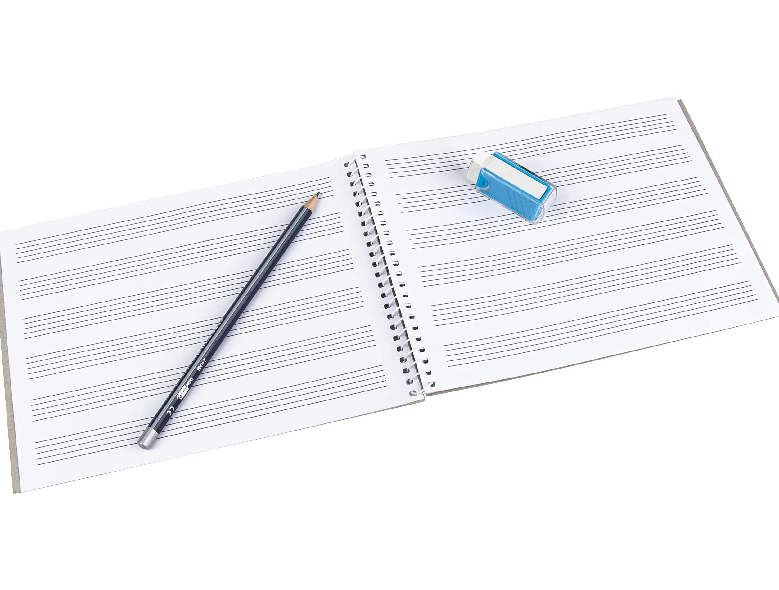 Bloc de musique Pentagramme 3 mm 4 20 feuilles 100 G/M2 (BM03)