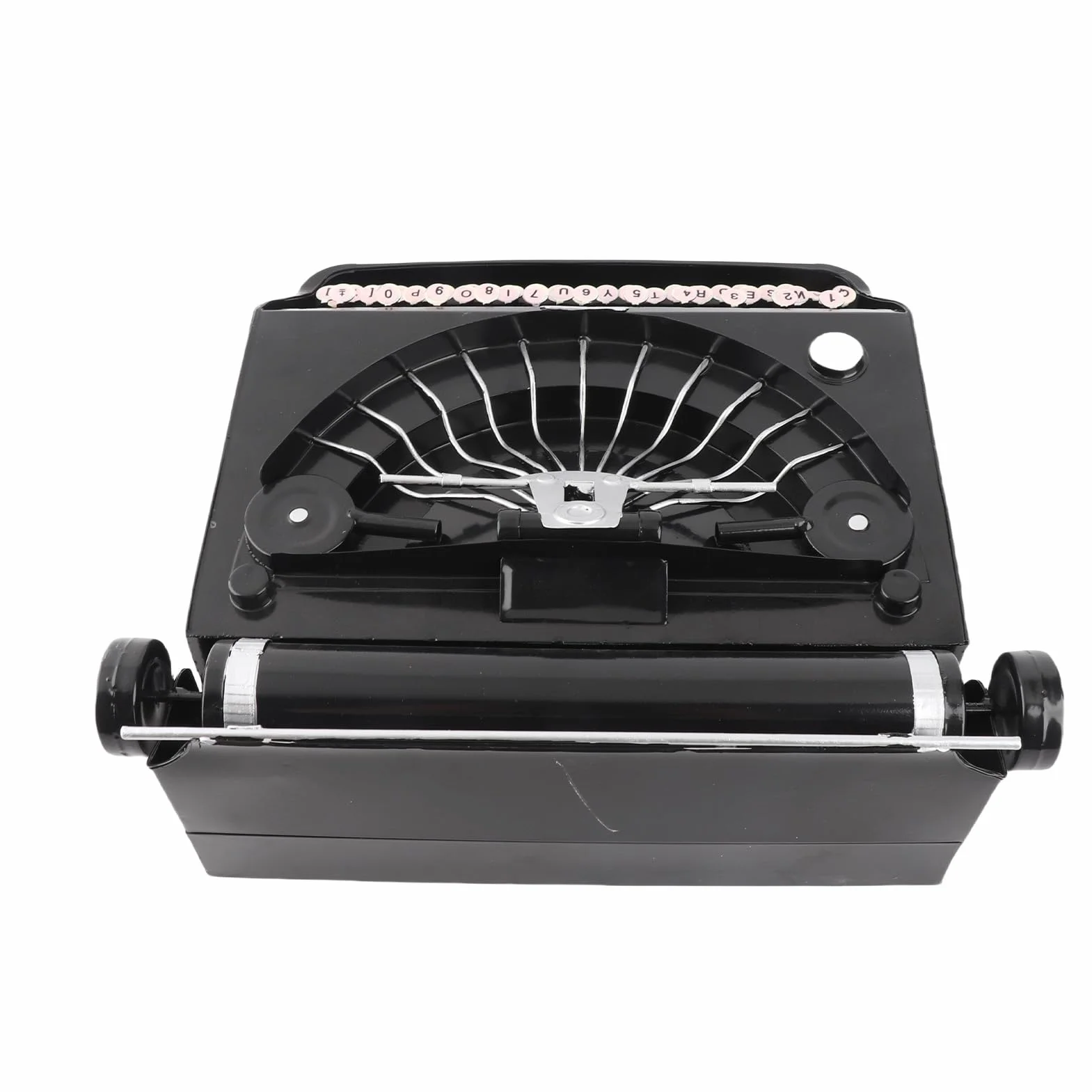 Machine à écrire Antique Noire Portable pour Bureau