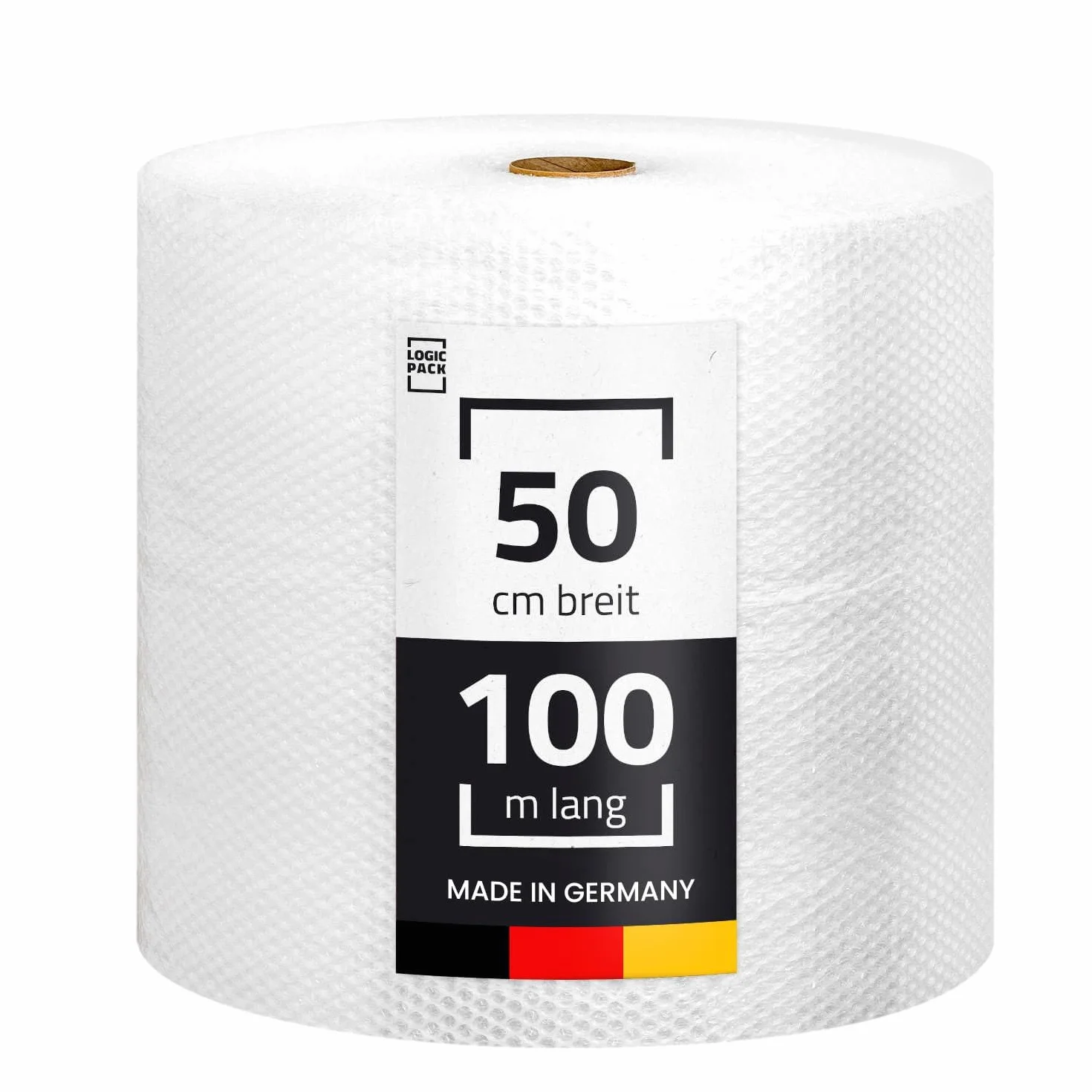 Rouleau Papier Bulle 100m x 50 cm 50 Microns Film 2 Couches Protection Déménagement Objets Fragiles