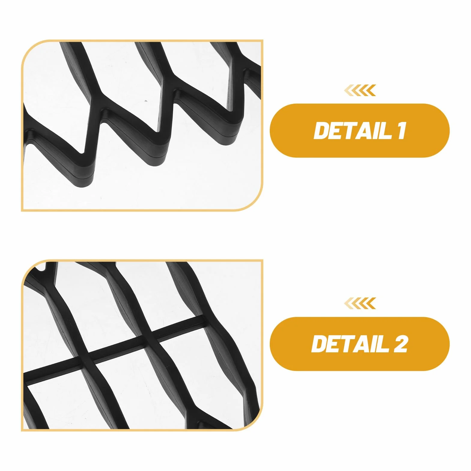 Plateau De Boîte Aux Lettres Étanche en Silicone 9.06X6.10X0.79 Pouces - Insert Anti-Éclaboussures Universel pour Protection Courrier