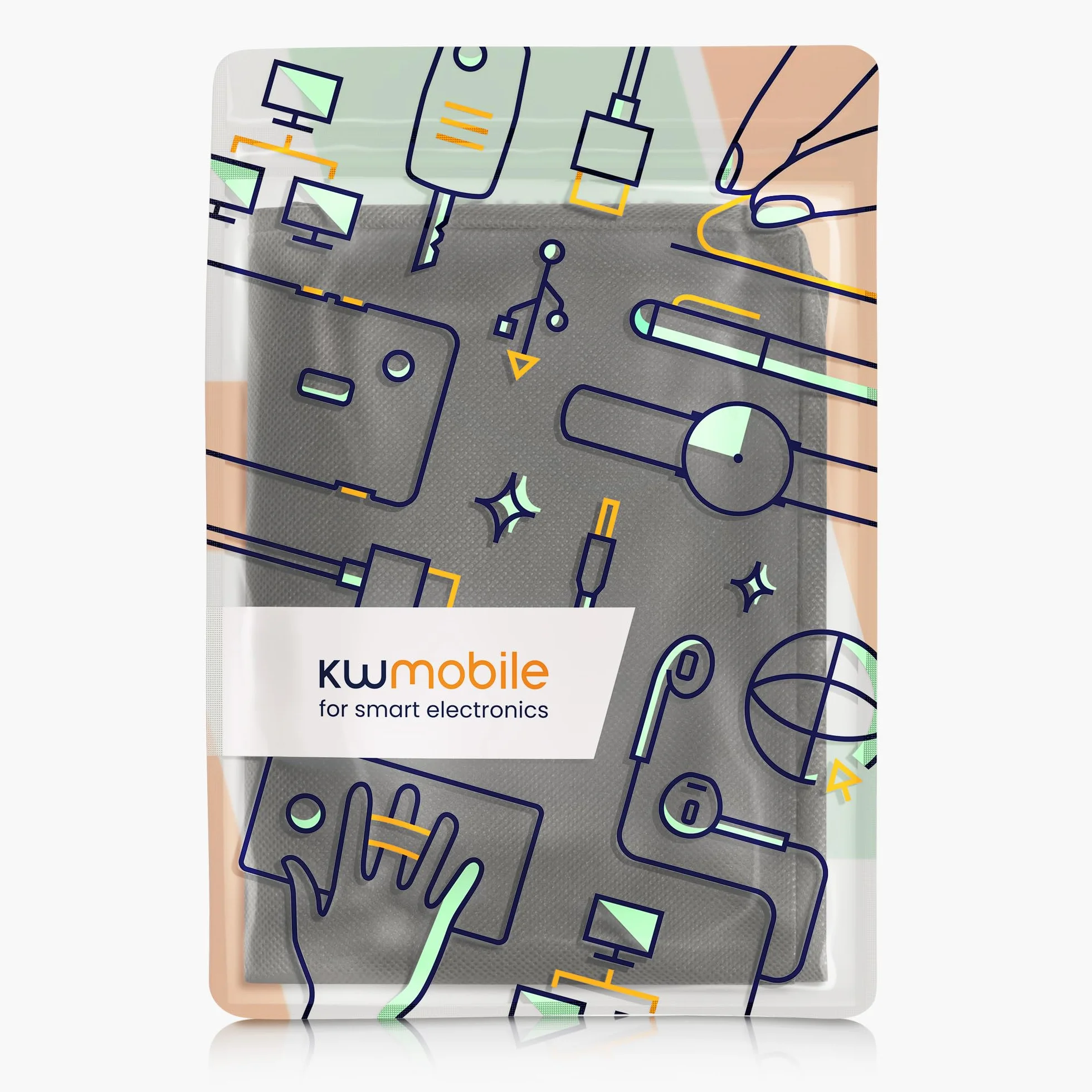 kwmobile Housse pour Brother MFC-J1010DW gris foncé