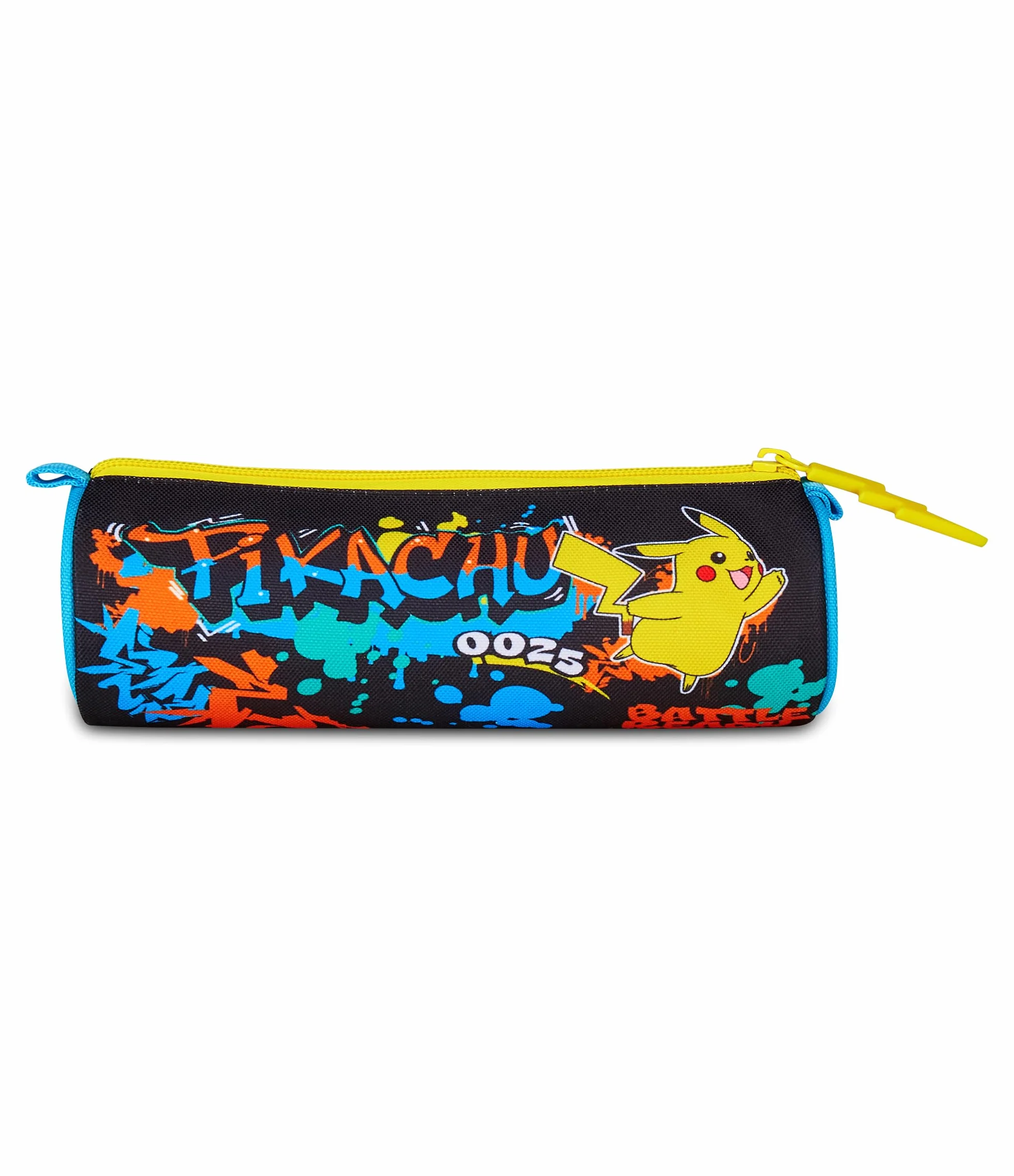 Seven Pokémon Trousse Ovale Porte-Stylo Tombolotto Noir Enfant