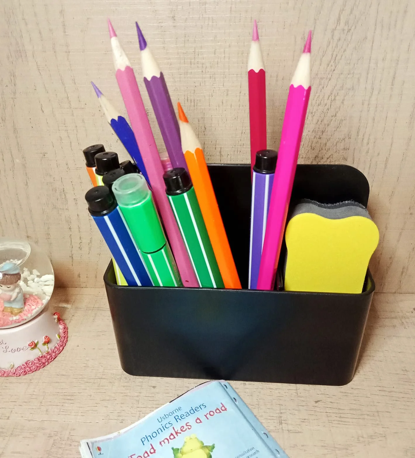 Porte-stylo magnétique Support de marqueur Organisateur de réfrigérateur Tableau blanc