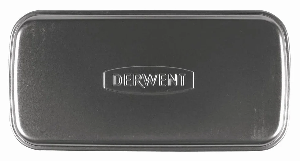 Derwent Boîte à Crayons 2 Étages Plateau Amovible Qualité Professionnelle