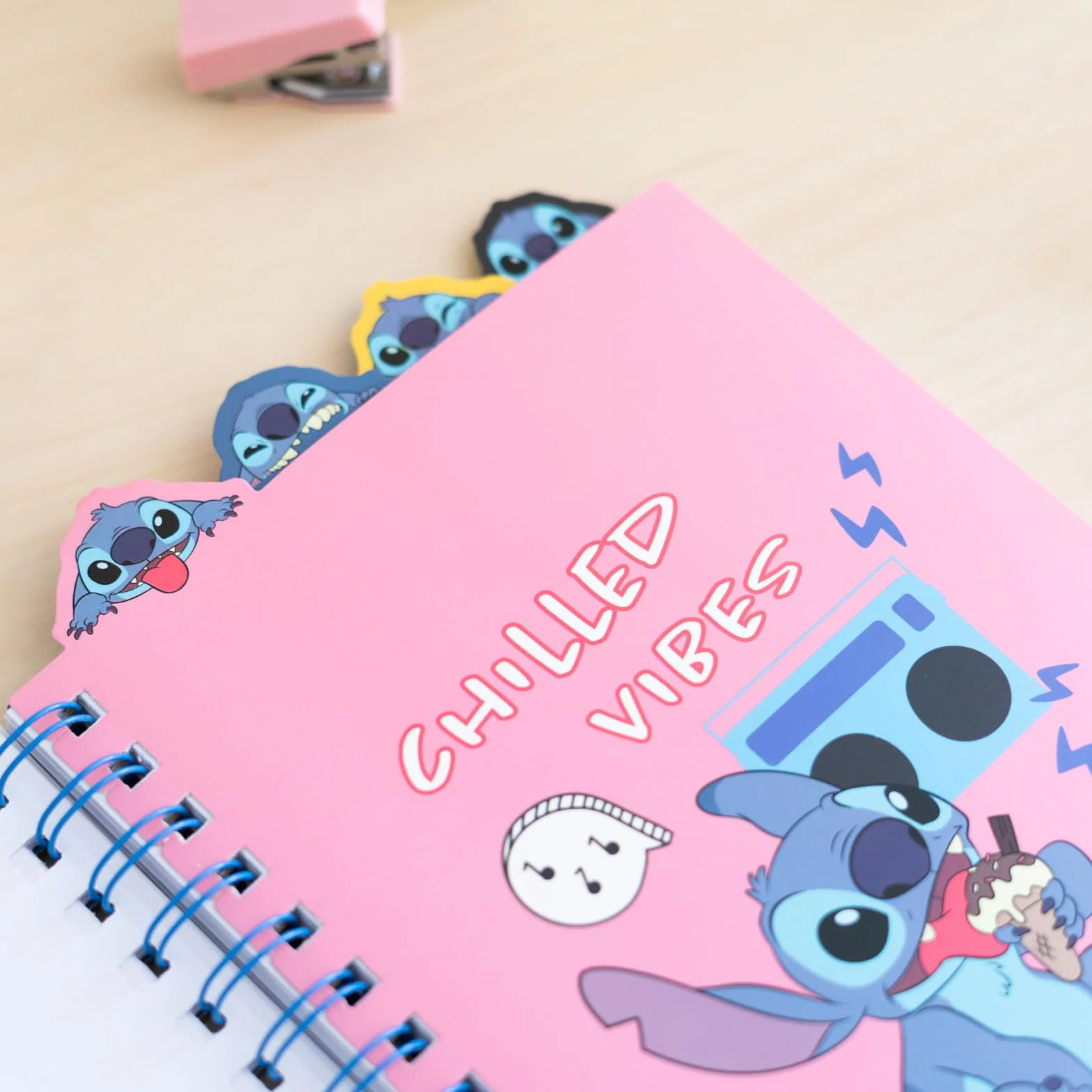Grupo Erik Carnet de Notes A5 Disney Stitch 160 Pages Pointillées Notebook Bullet Journal Spirale