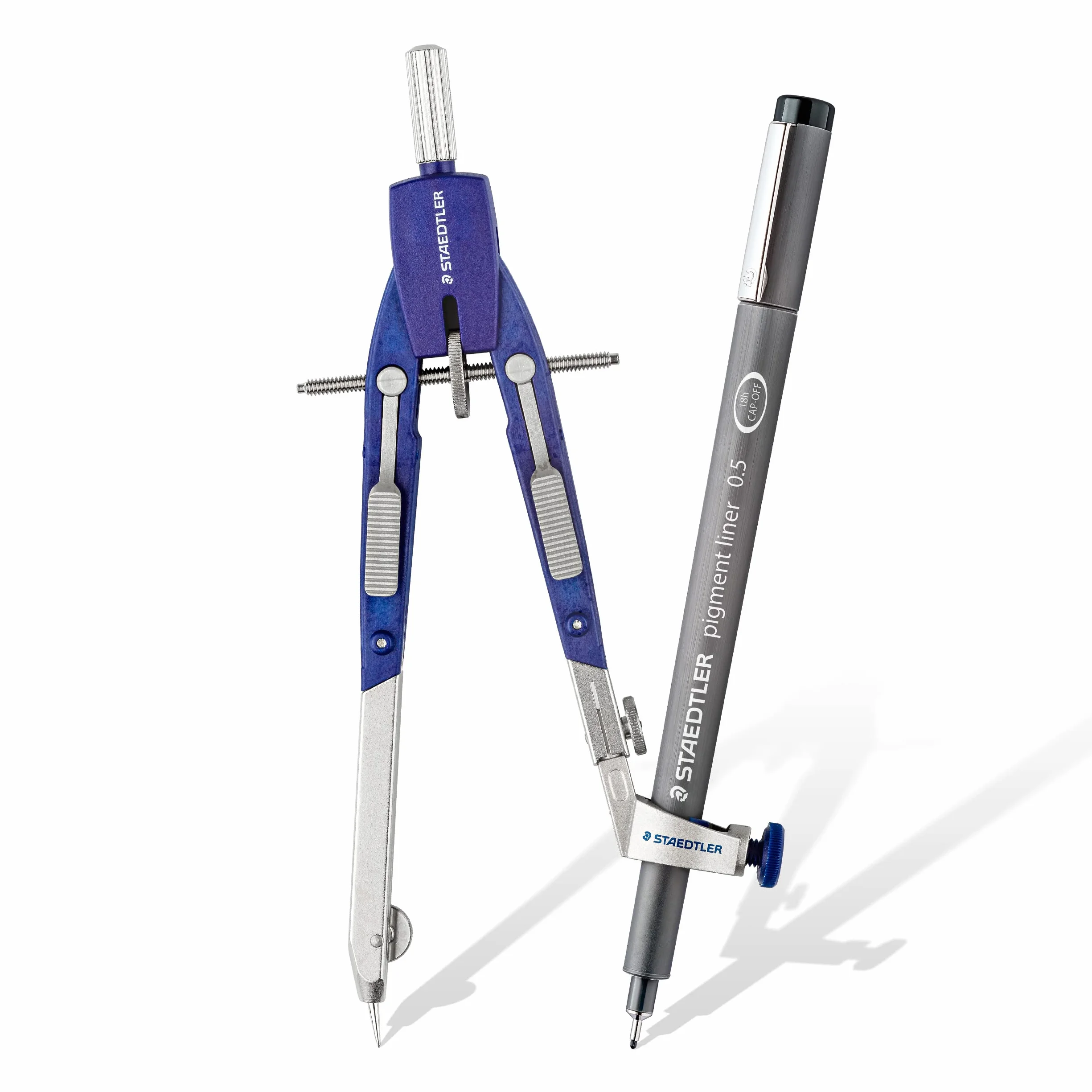 Staedtler Mars comfort 552 Coffret compas avec élément mine et accessoires