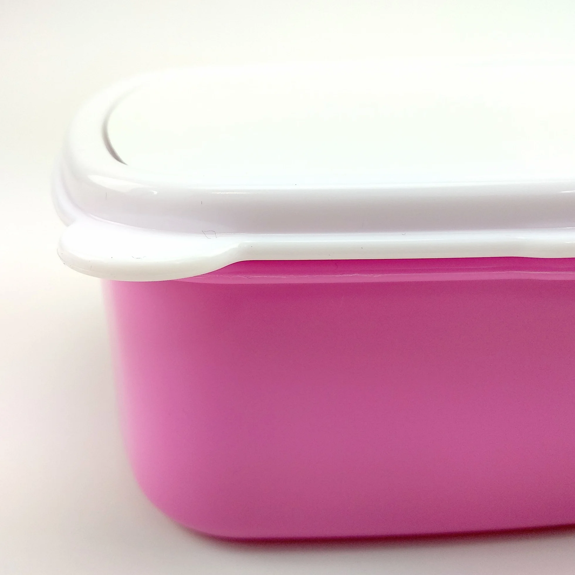 Boîte à goûter personnalisée pour enfants avec photo - Blanche, sans BPA, micro-ondable