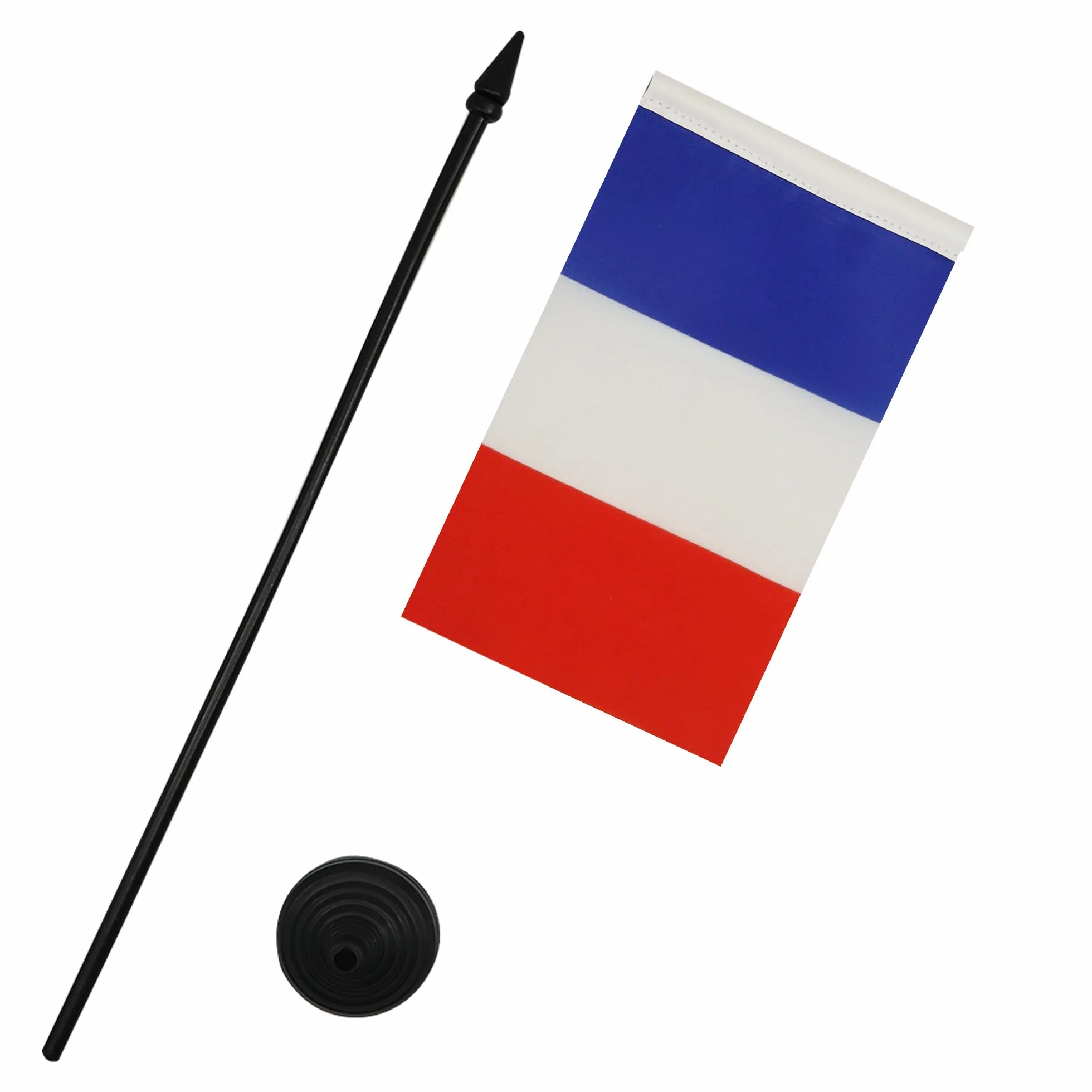 AZ FLAG Drapeau De Table France 15x10 cm Mini Drapeau Français Bureau 100% Polyester