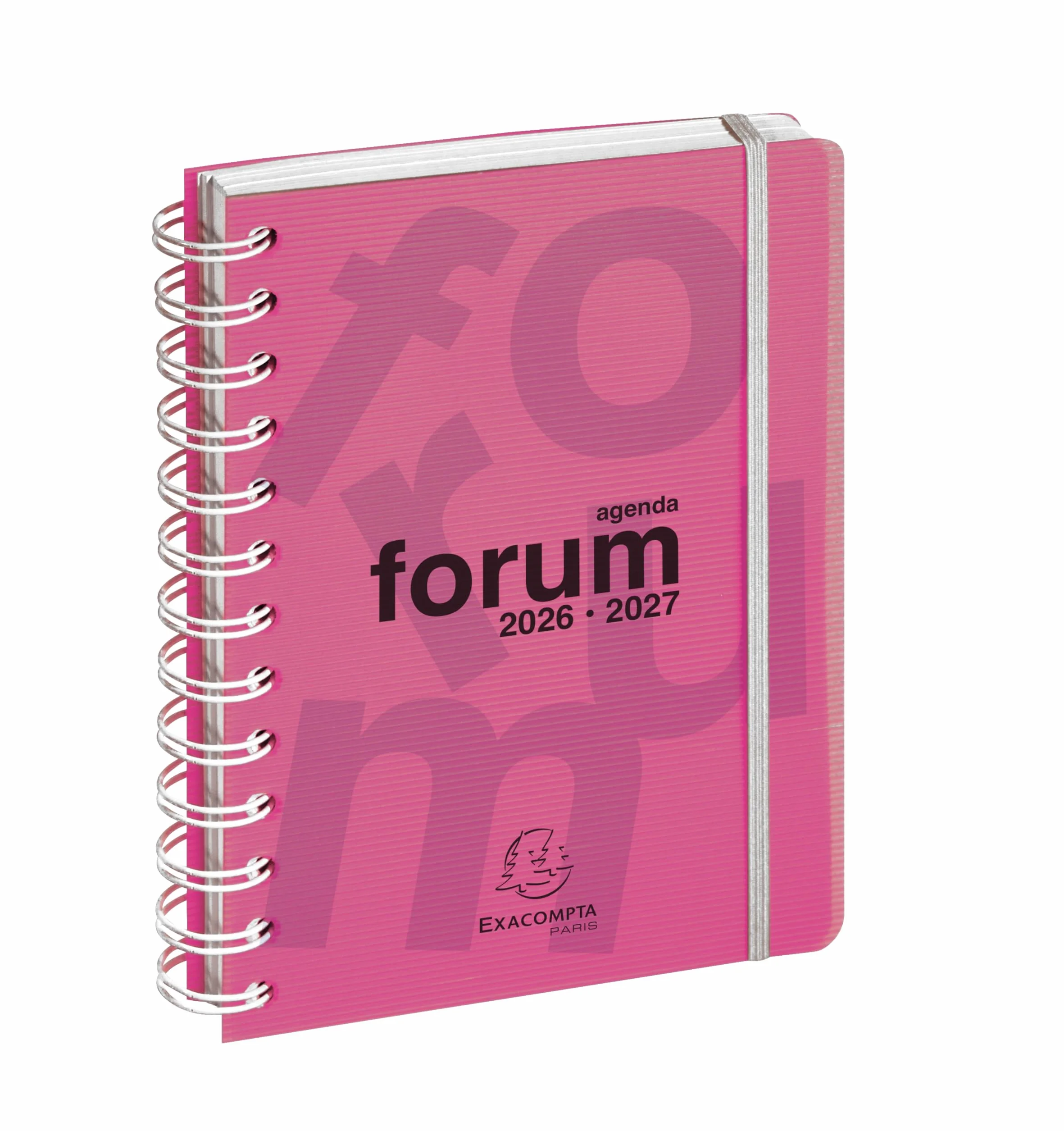 Exacompta Agenda Forum Linicolor 12 x 17 cm Journalier Août 2026 à juillet 2027