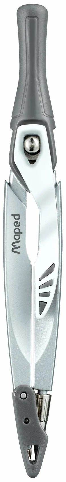 Maped Compas Stop System Système de Verrouillage Breveté Tracé Parfait Sécurité Protège Pointe et Mine