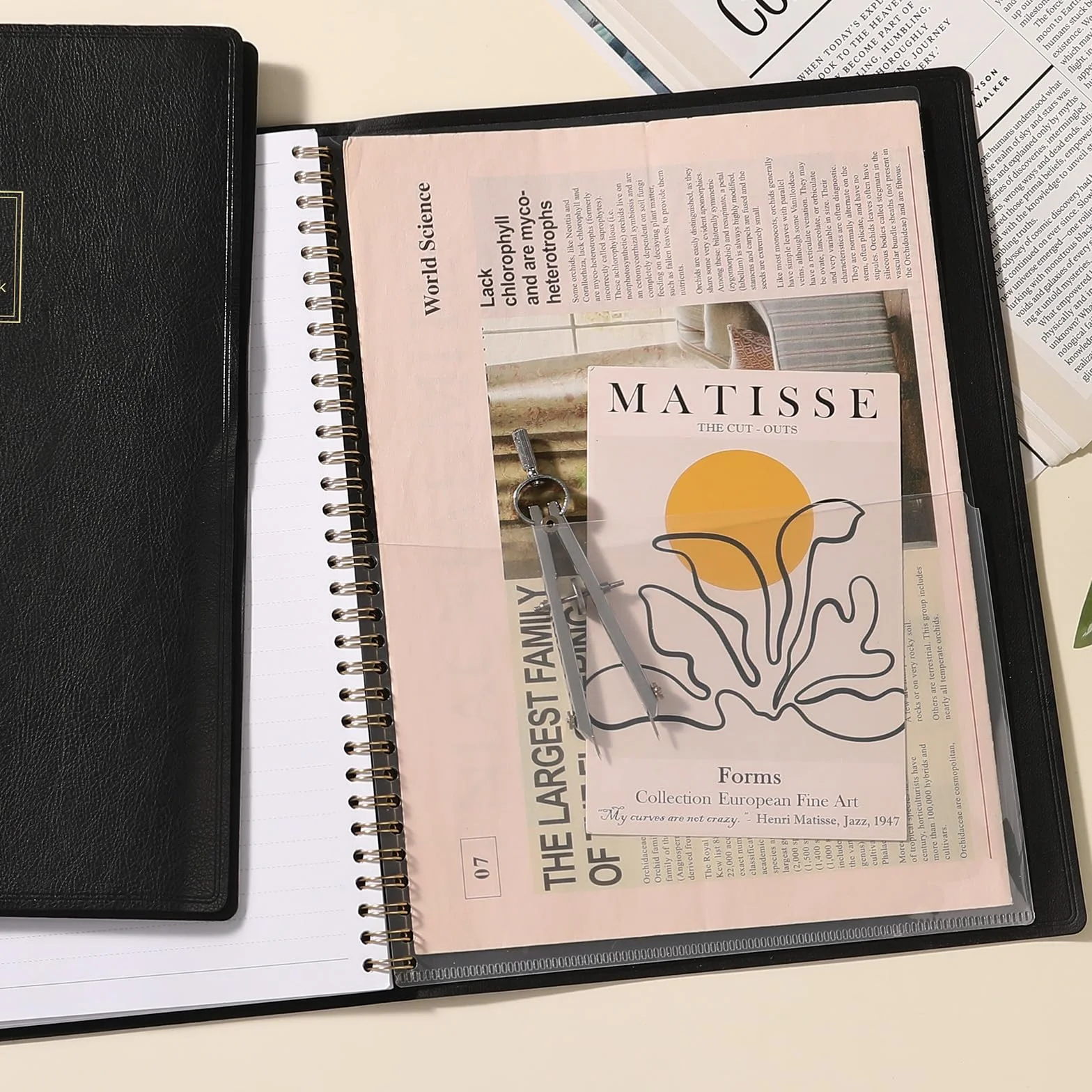 Agenda Scolaire 2026-2027 15 Minutes 21,8 x 29 cm Couverture Cuir Synthétique