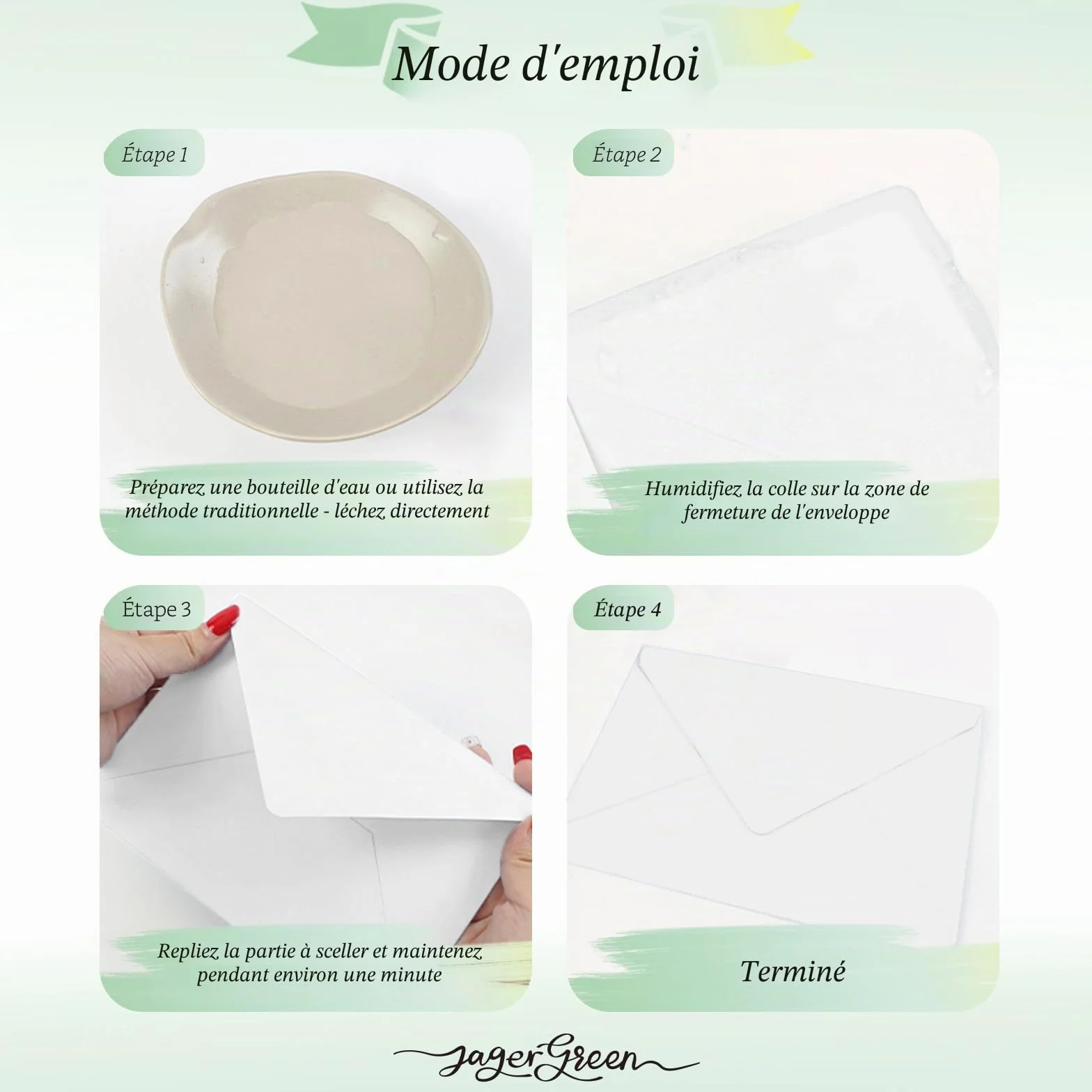 Enveloppes B6 137x194 mm 150 g/m² Blanches Auto-Adhésives 50 Pièces