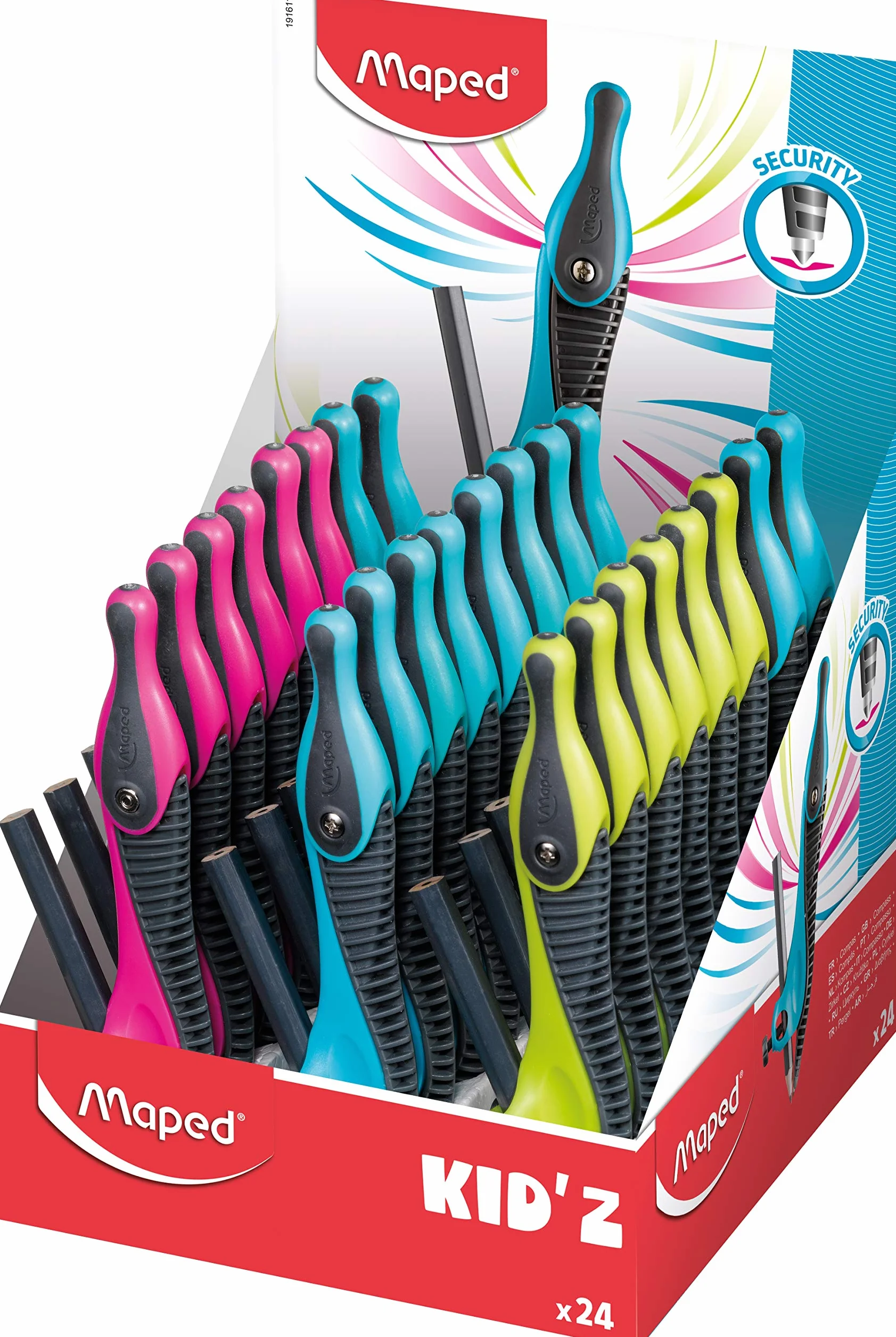 Maped Kid'z Boussole universelle boîte de 24 pièces