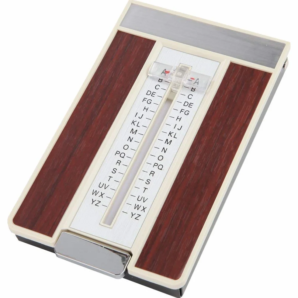 Tallon Répertoire de téléphone rétro 1970s Livre d'adresses A à Z avec Curseur