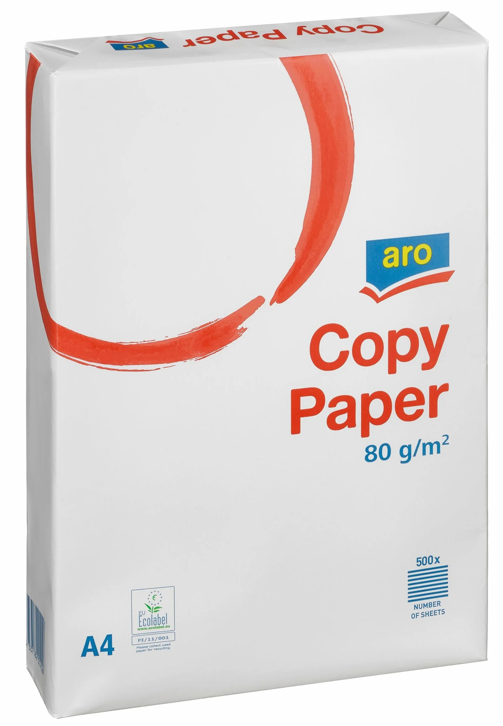 Papier A4 80 g/m² 2500 feuilles (5x500) blanc pour imprimante laser jet d'encre