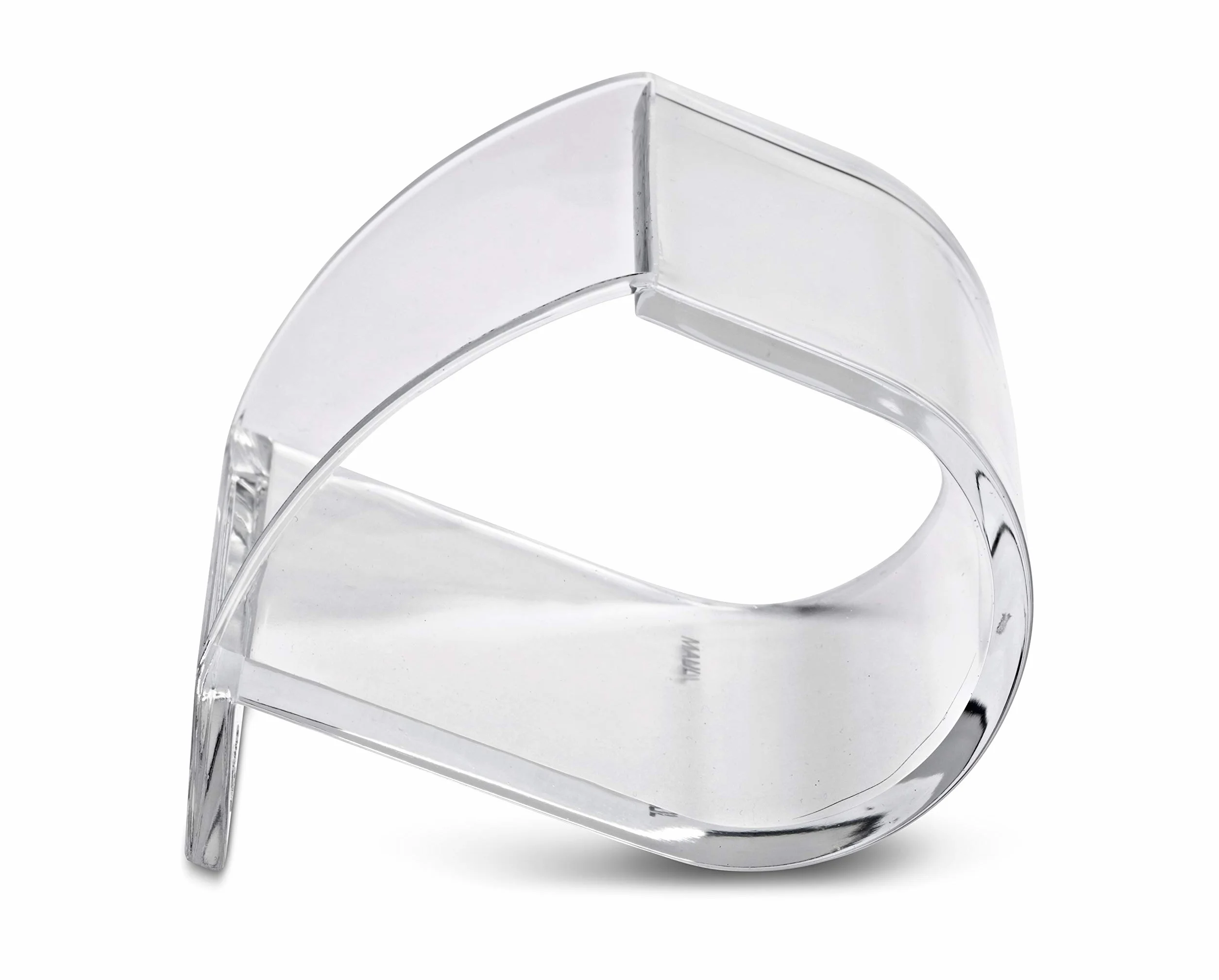 MAUL Distributeur de Trombones en Acrylique, Organiseur de Bureau Transparent 8,5 x 7,7 x 6,4 cm