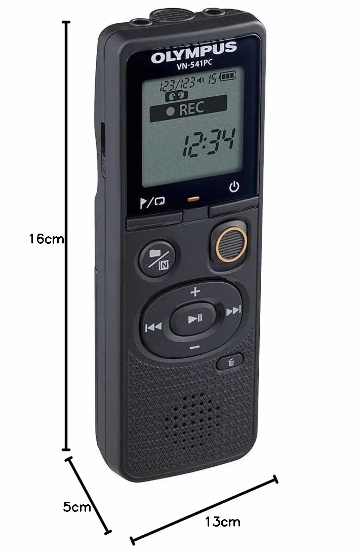 Olympus VN-541PC Dictaphone LP WMA USB AAA