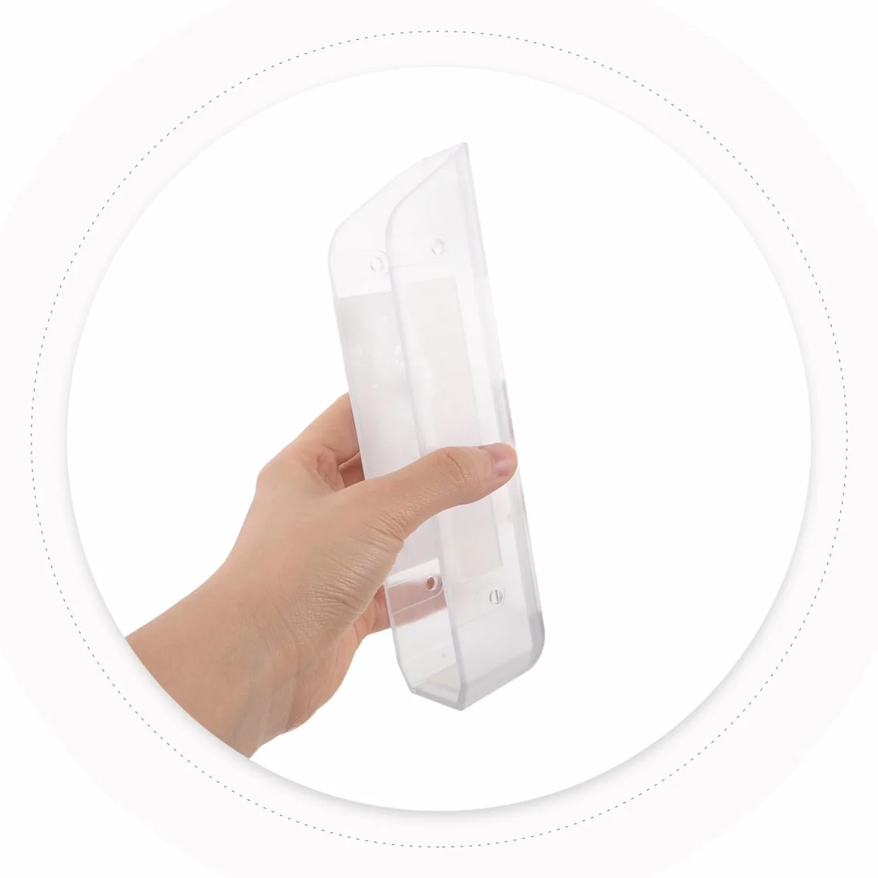 SHINEOFI Support Mural pour Balance de Salle de Bain en Acrylique, Transparent