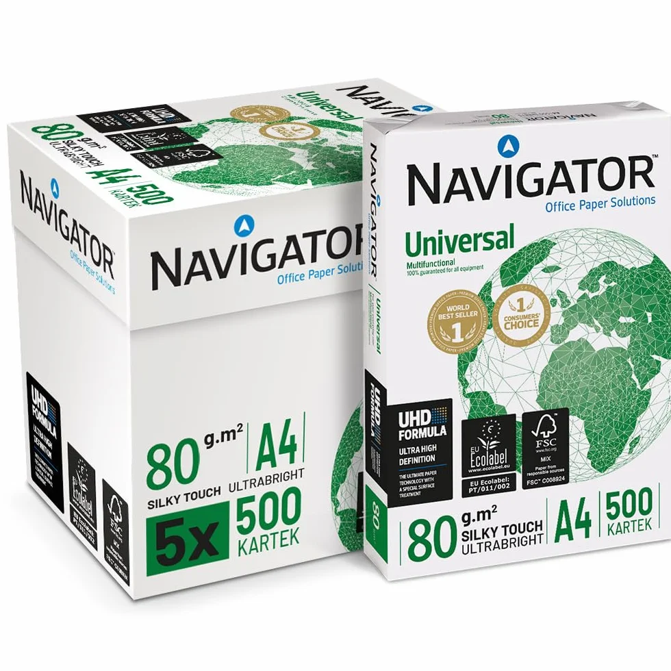 Navigator Universal Papier A4 80 g/m2 Blanc 5 x 500 feuilles