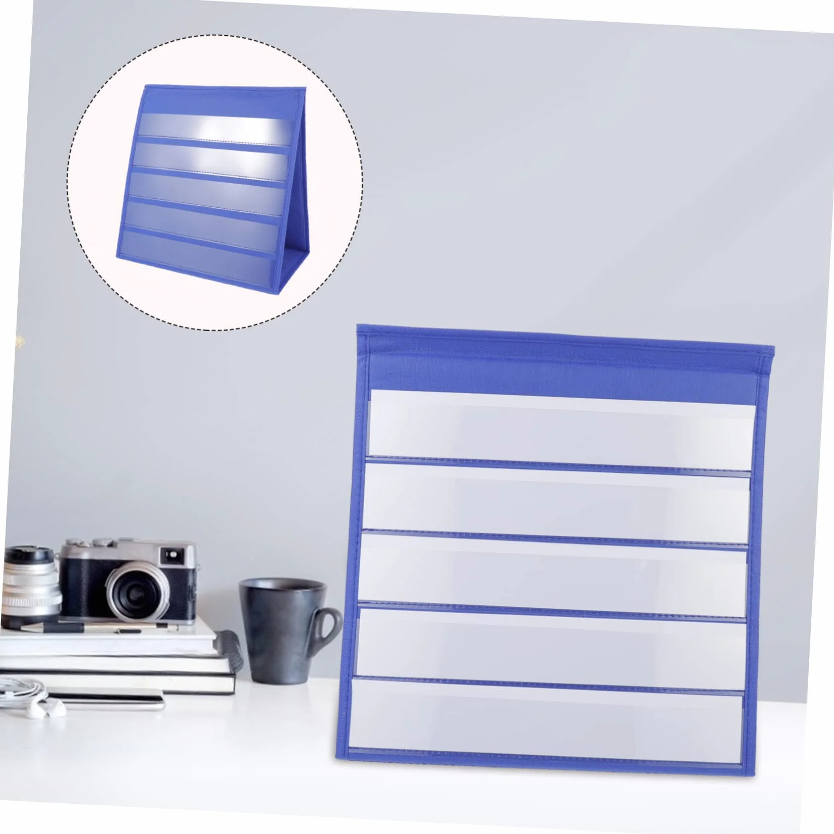 Operitacx 4 Pièces Support Carte Tableau à Poche pour Bureau