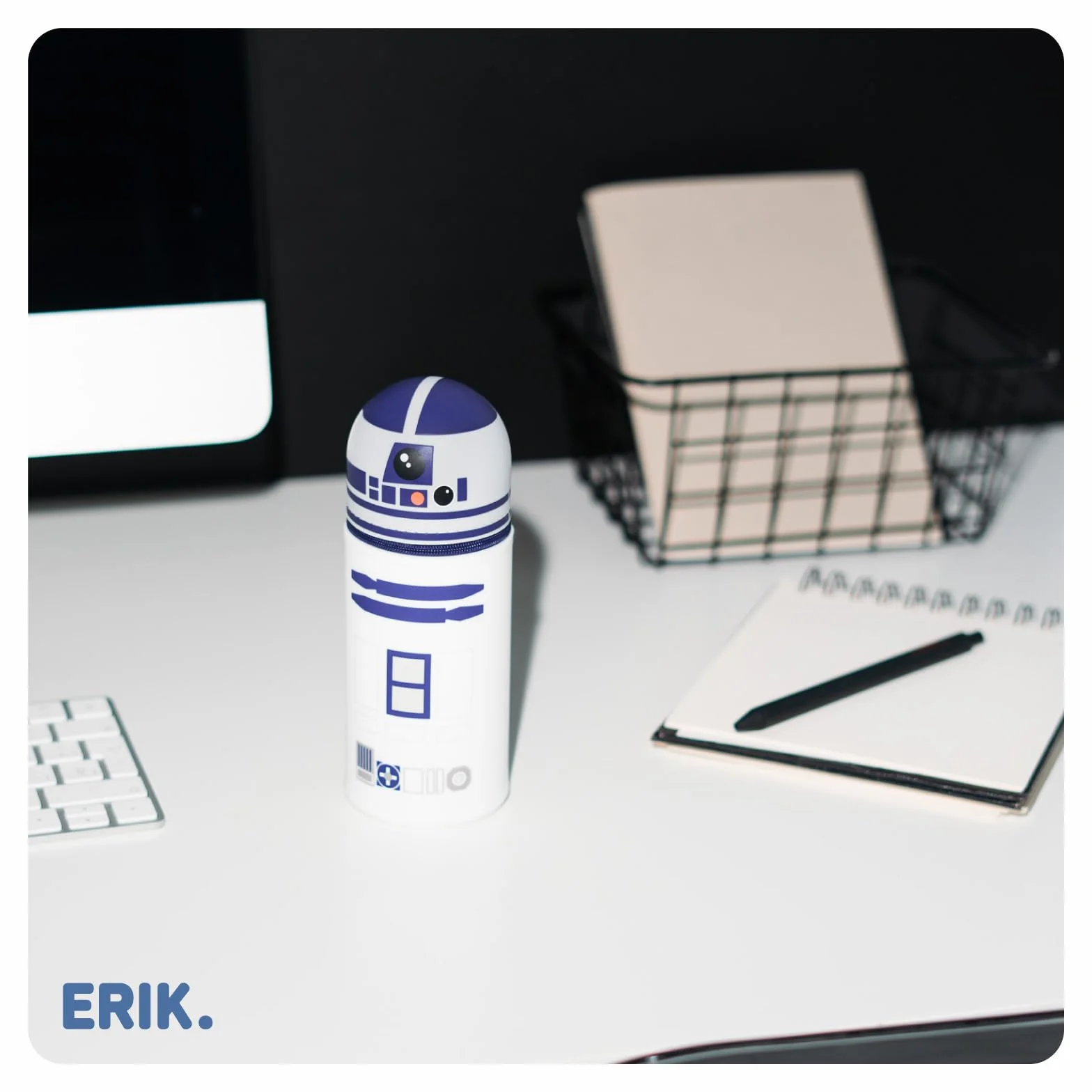 Grupo Erik Trousse 3D Star Wars Silicone Extensible Fournitures Scolaires