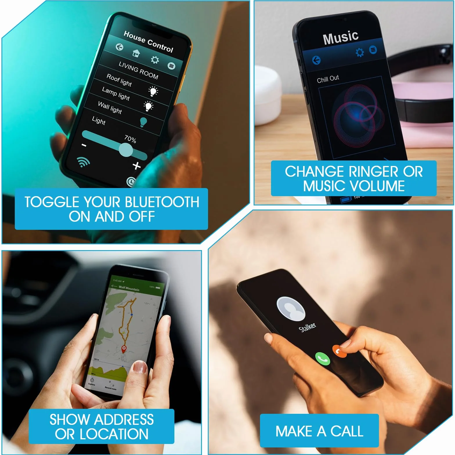 Cartes de visite en métal NFC Oruola Lot de 25 pour smartphones