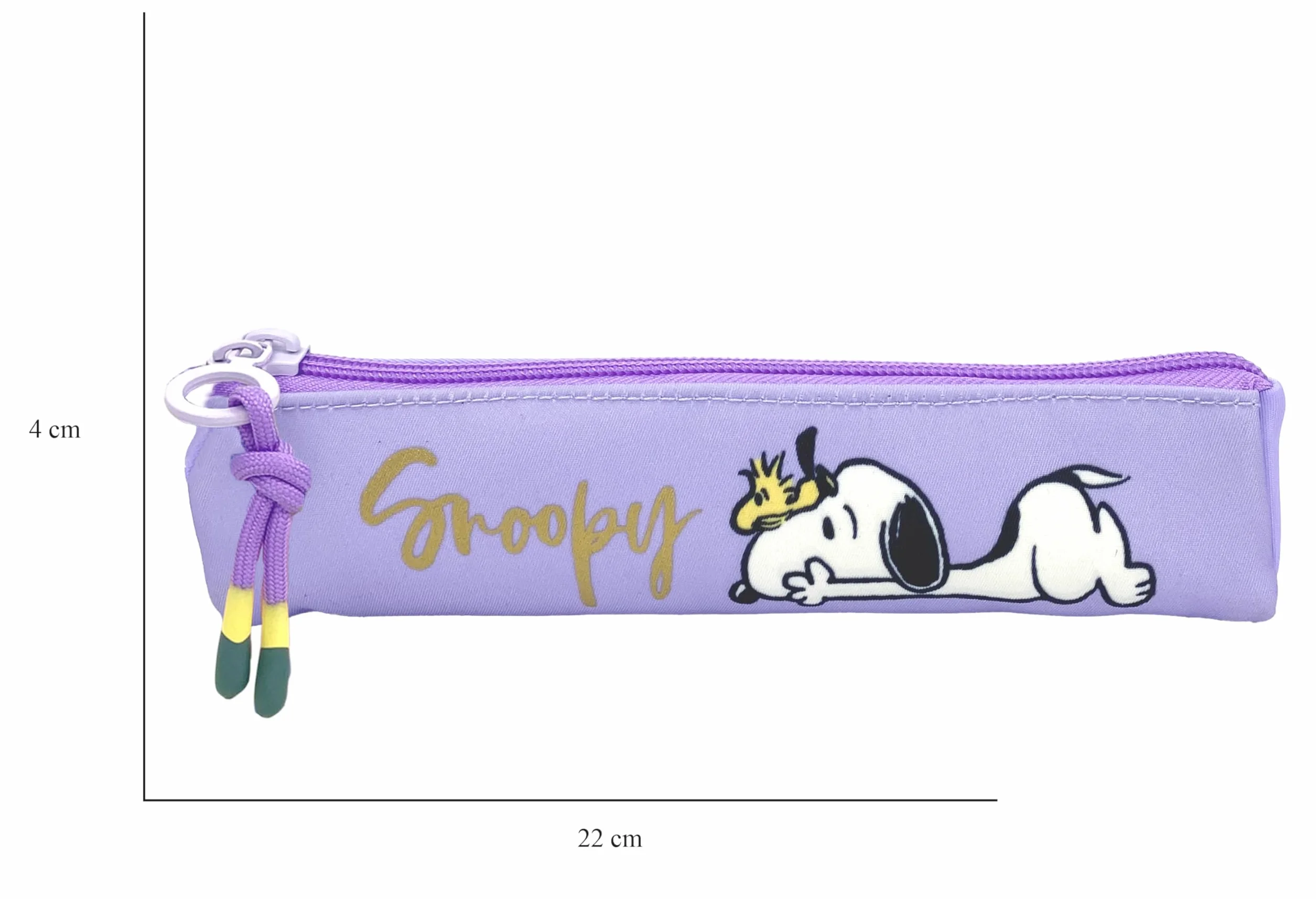 CYPBRANDS Snoopy Mini Trousse à Crayons Violet Officiel