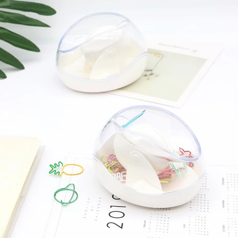 Support de Trombone Magnétique Transparent, Distributeur, Boîte de Rangement pour Bureau, École (1 Pièce)