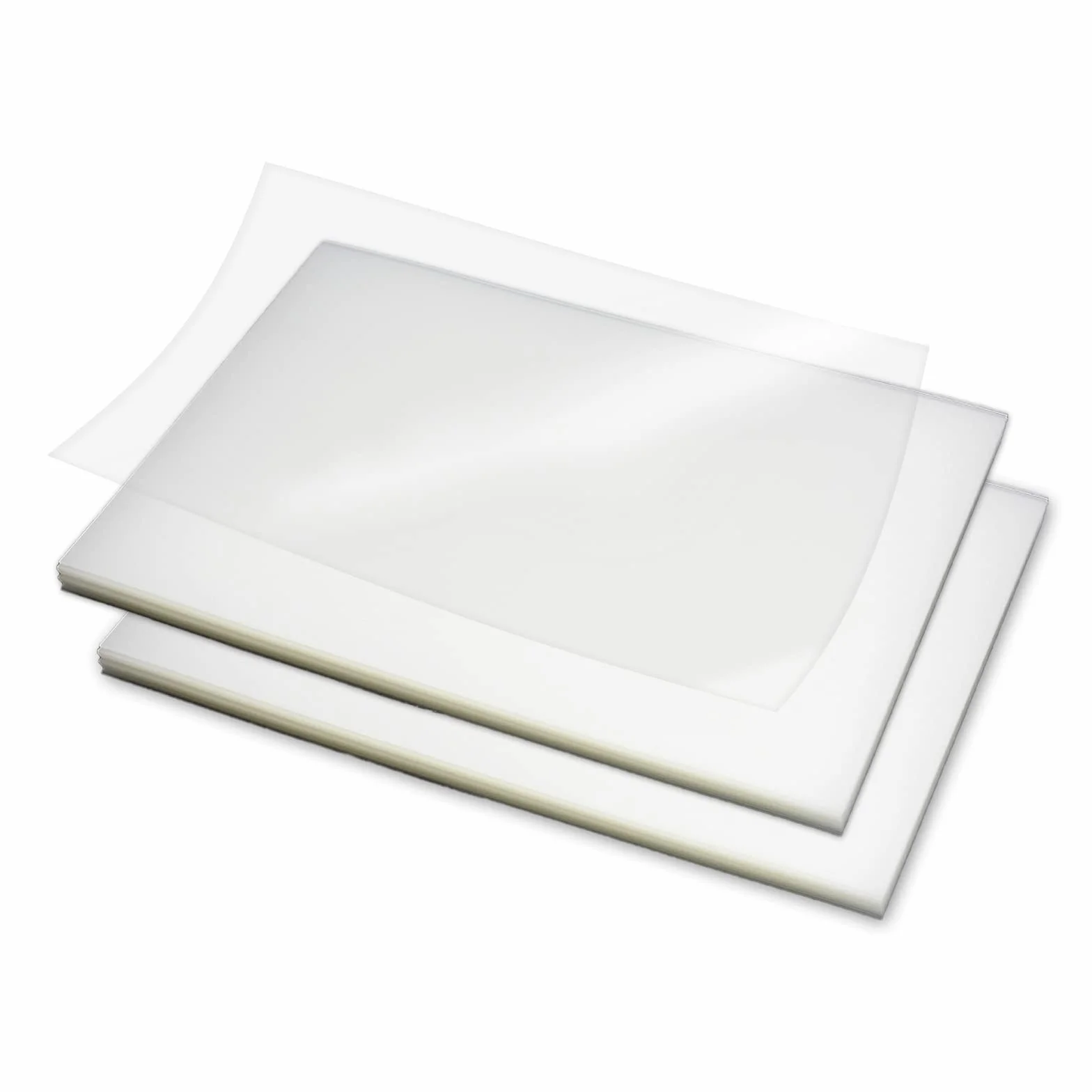 RAYSON Couvertures de Reliure Transparente PVC A4 200 Microns Lot de 100
