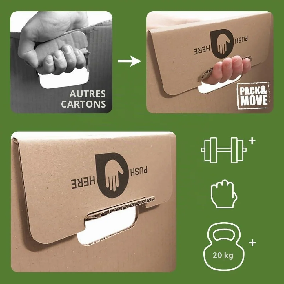 Kit déménagement T5/T6 Pack and Move avec marqueur et adhésifs
