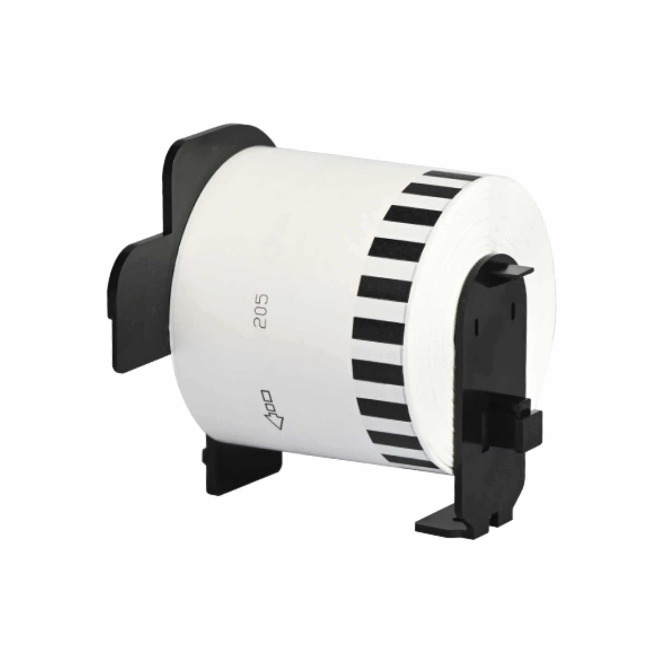 Double Dragon DK-22205 Étiquette en Papier Continu 62mm x 30.48m pour Brother QL QL-500 550 570 650TD 700 710W 720NW 800 810W 820NWB 1050 1060N 1100 1110NWB Noir sur Blanc
