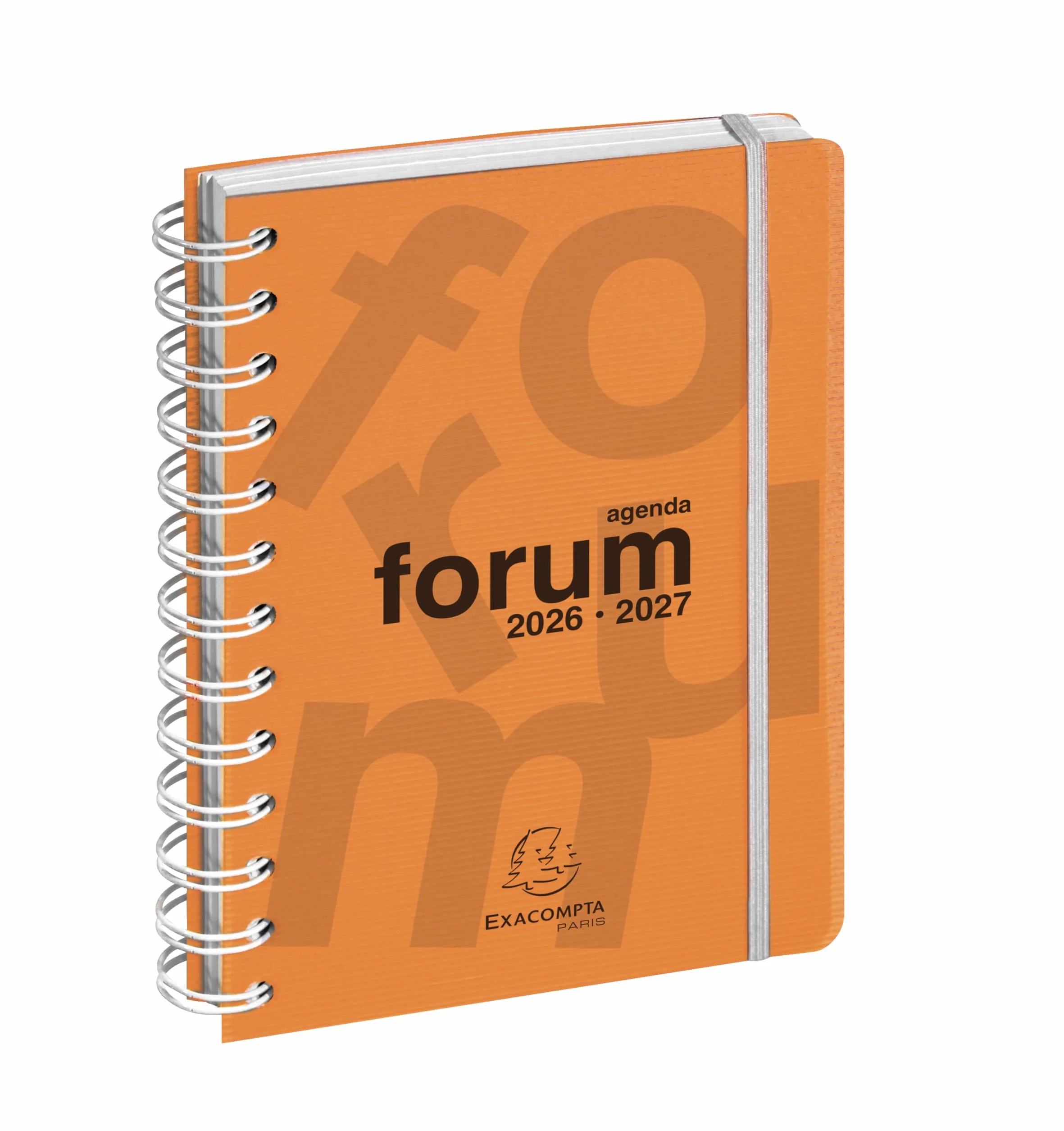 Exacompta Agenda Forum Linicolor 12 x 17 cm Journalier Août 2026 à juillet 2027