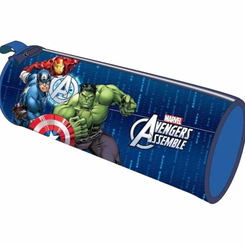 arlis Trousse Scolaire Ronde 23 x 8 cm Avengers