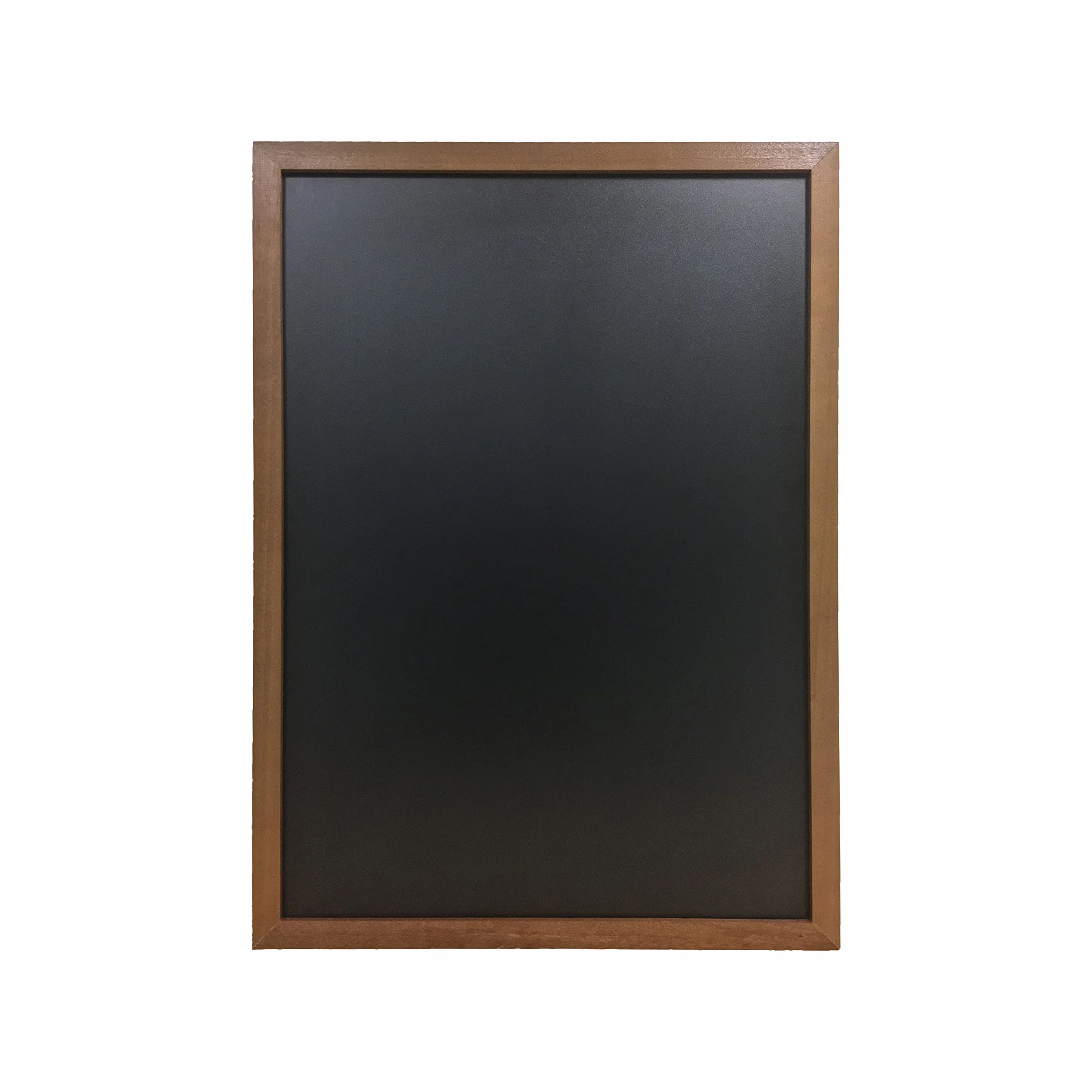 Ardoise murale cadre carré en bois chêne 83 x 63 cm Fabrication française