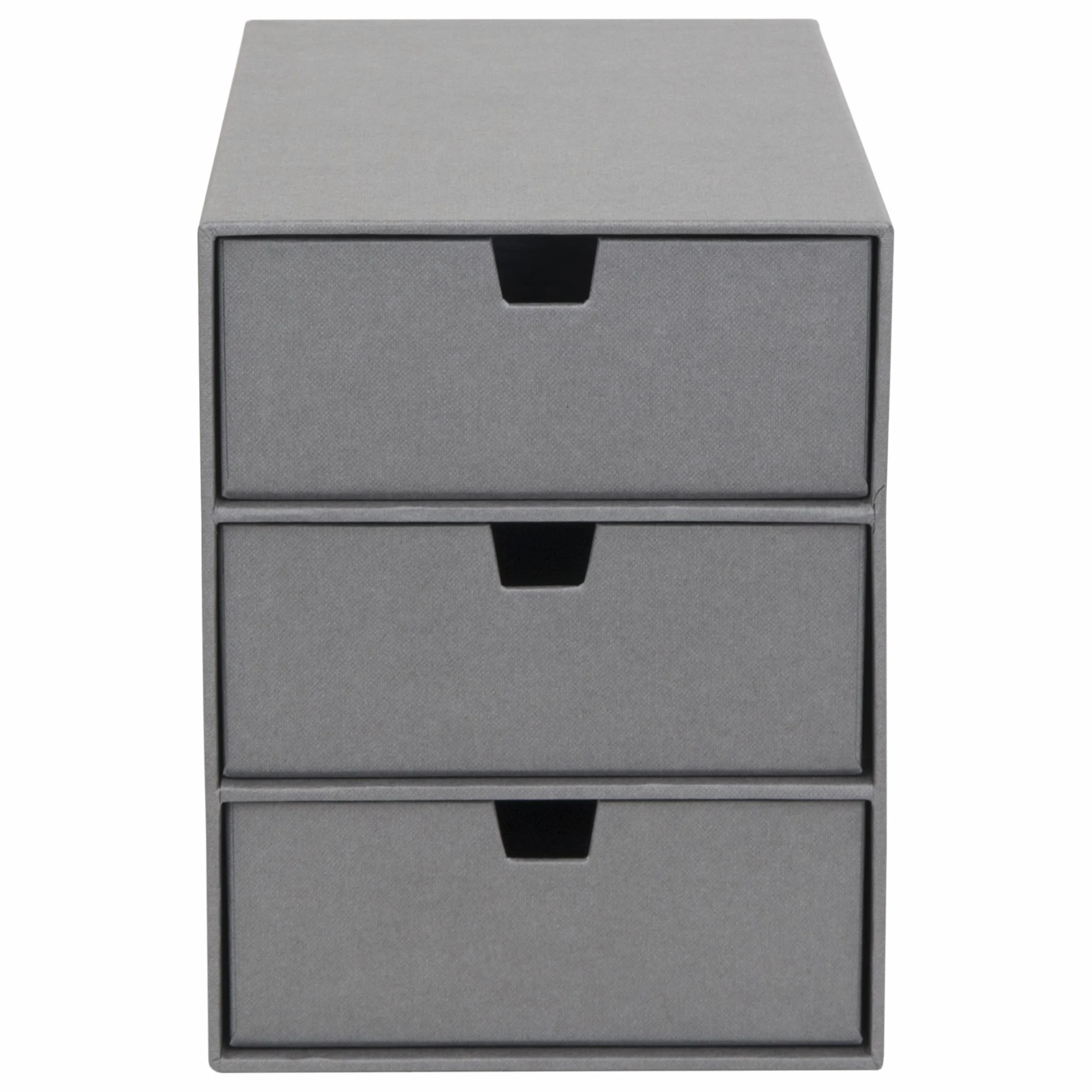 Bigso Box of Sweden organiseur bureau 3 compartiments rangement tiroir documents gris