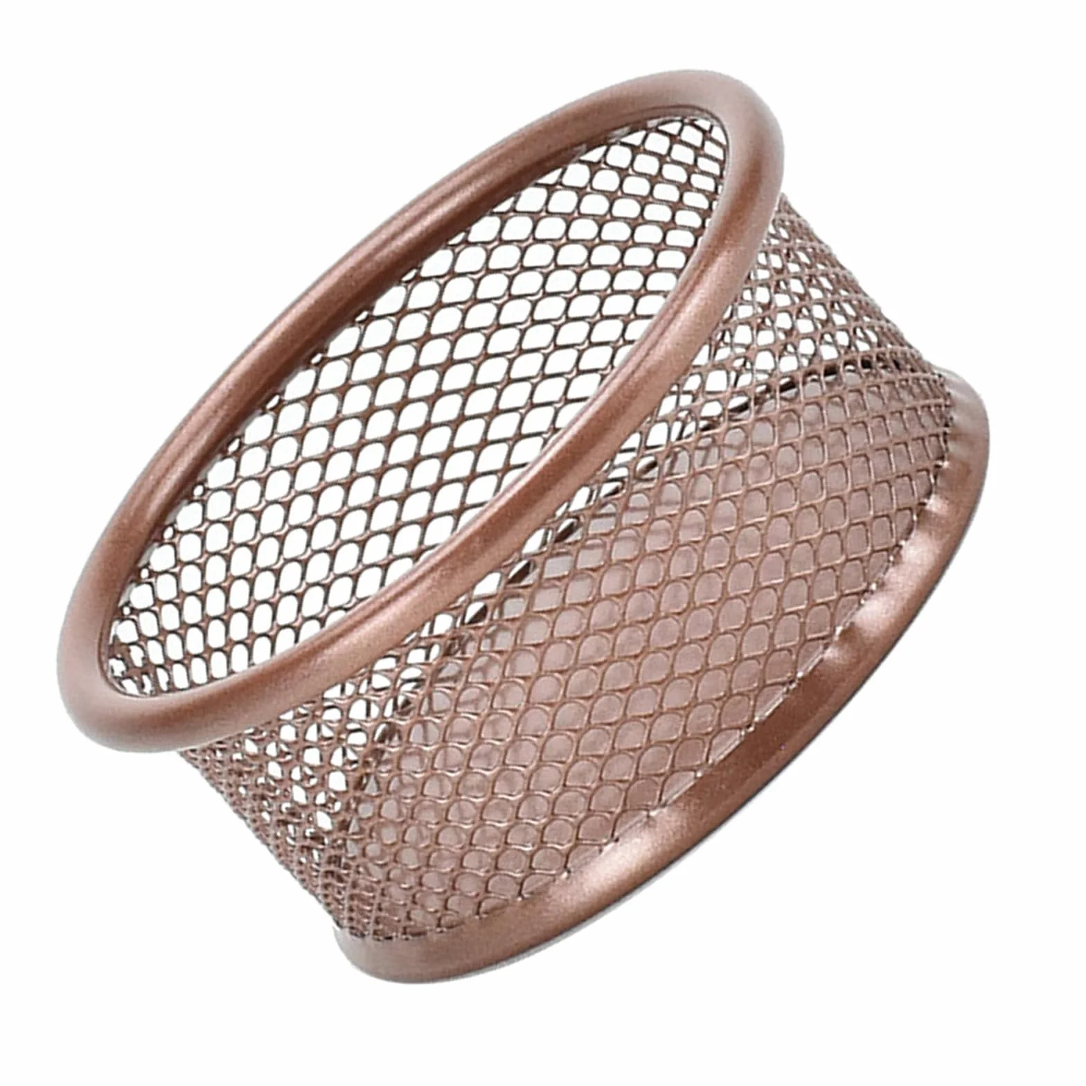 Boîte de rangement métal ventilé pour trombones fournitures de bureau
