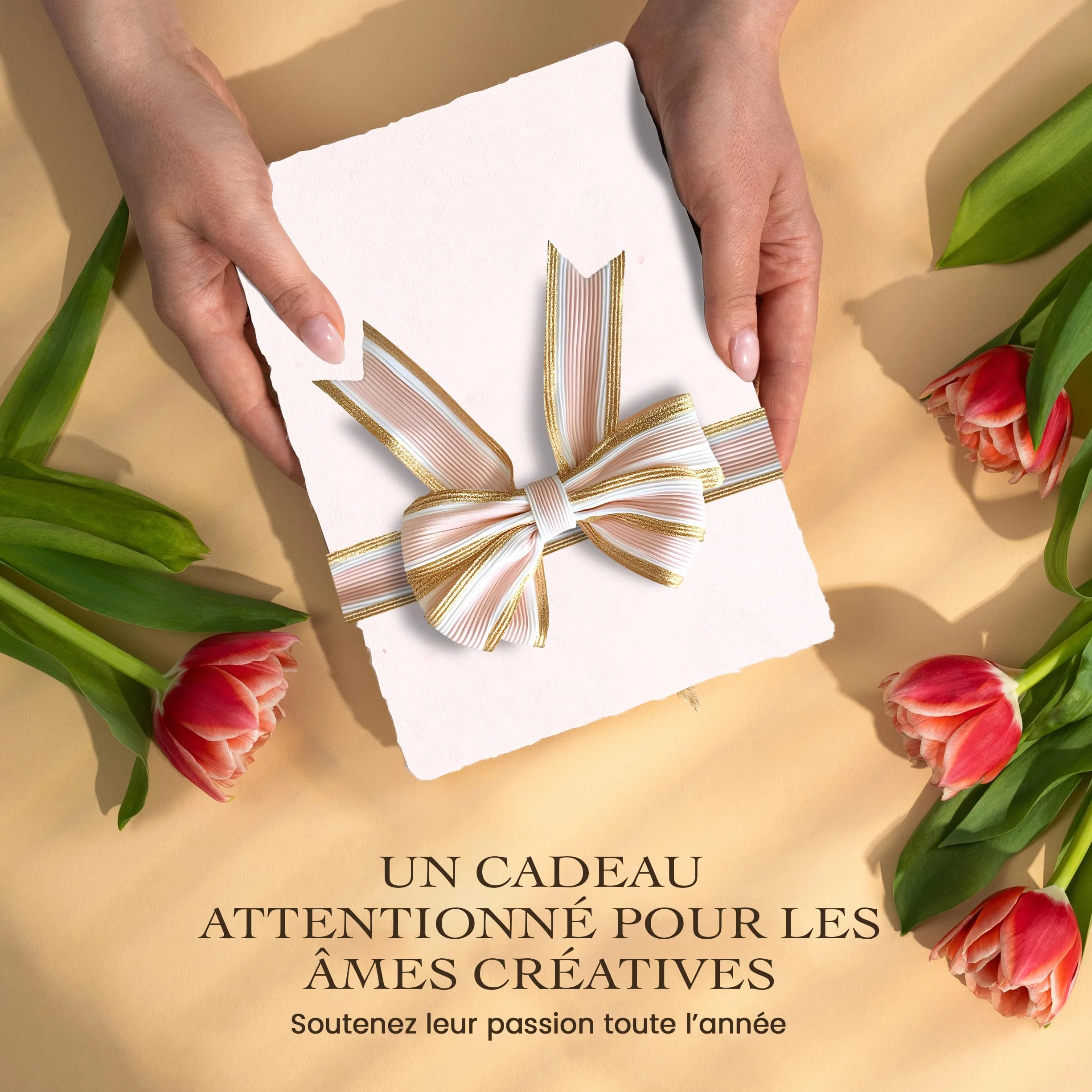 WANDERINGS Cartes de Vœux Vierges Artisanales 300 GSM 13x18 cm 20 Cartes avec Enveloppes Motifs Floraux