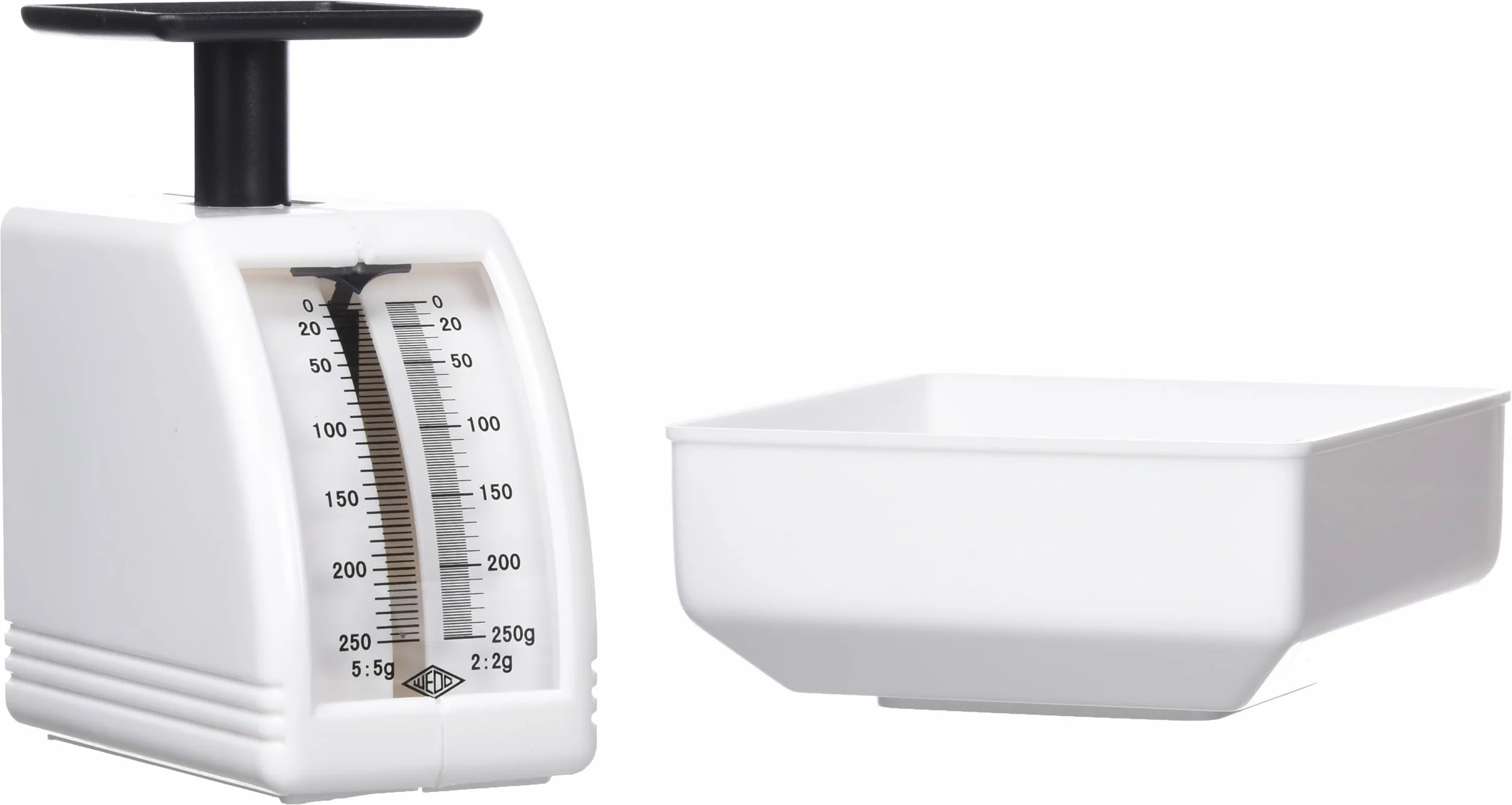 Wedo Balance postale mécanique 2-250 g Blanc