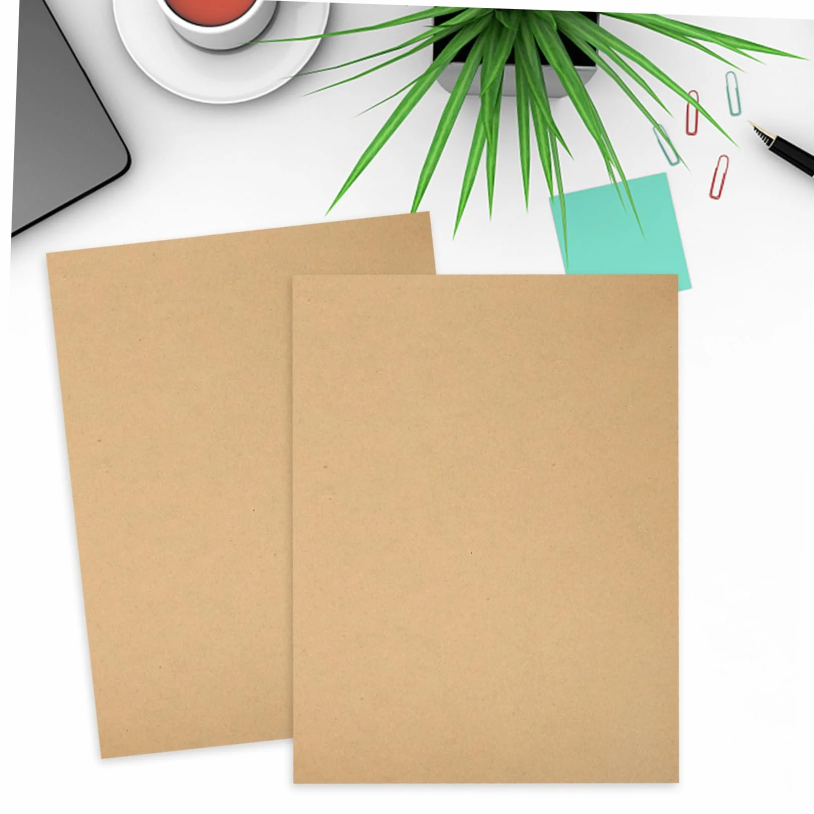Feuilles Décriture pour Aveugles 15 Pièces Papier Cartonné 30 cm Kaki