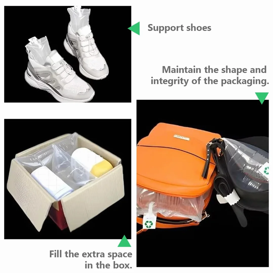 Coussinets d'Air Matériau de Remplissage et de Protection pour Emballage 100 Pièces 15x8,8 cm