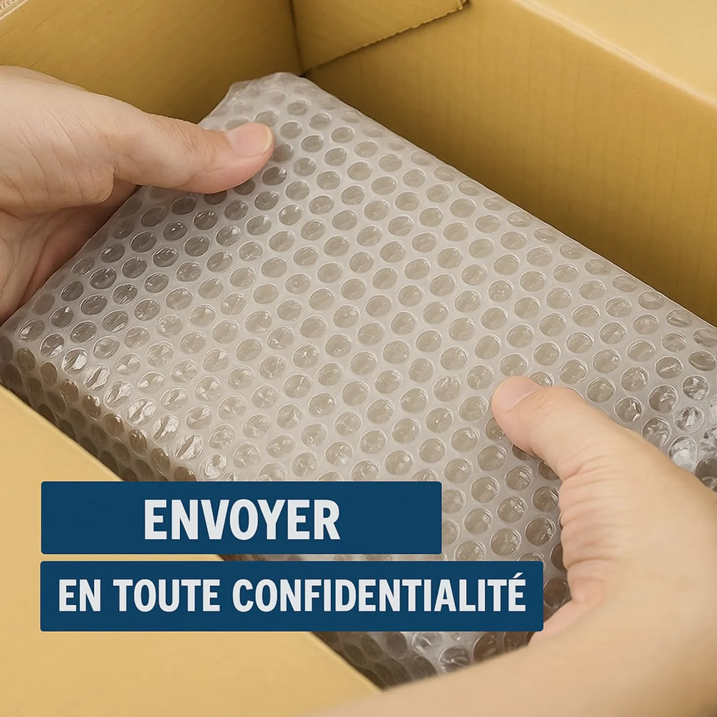 Rouleau Papier Film à bulles 20 m x 50 cm Fabriqué en France Papier Bulle Épaisseur Renforcée