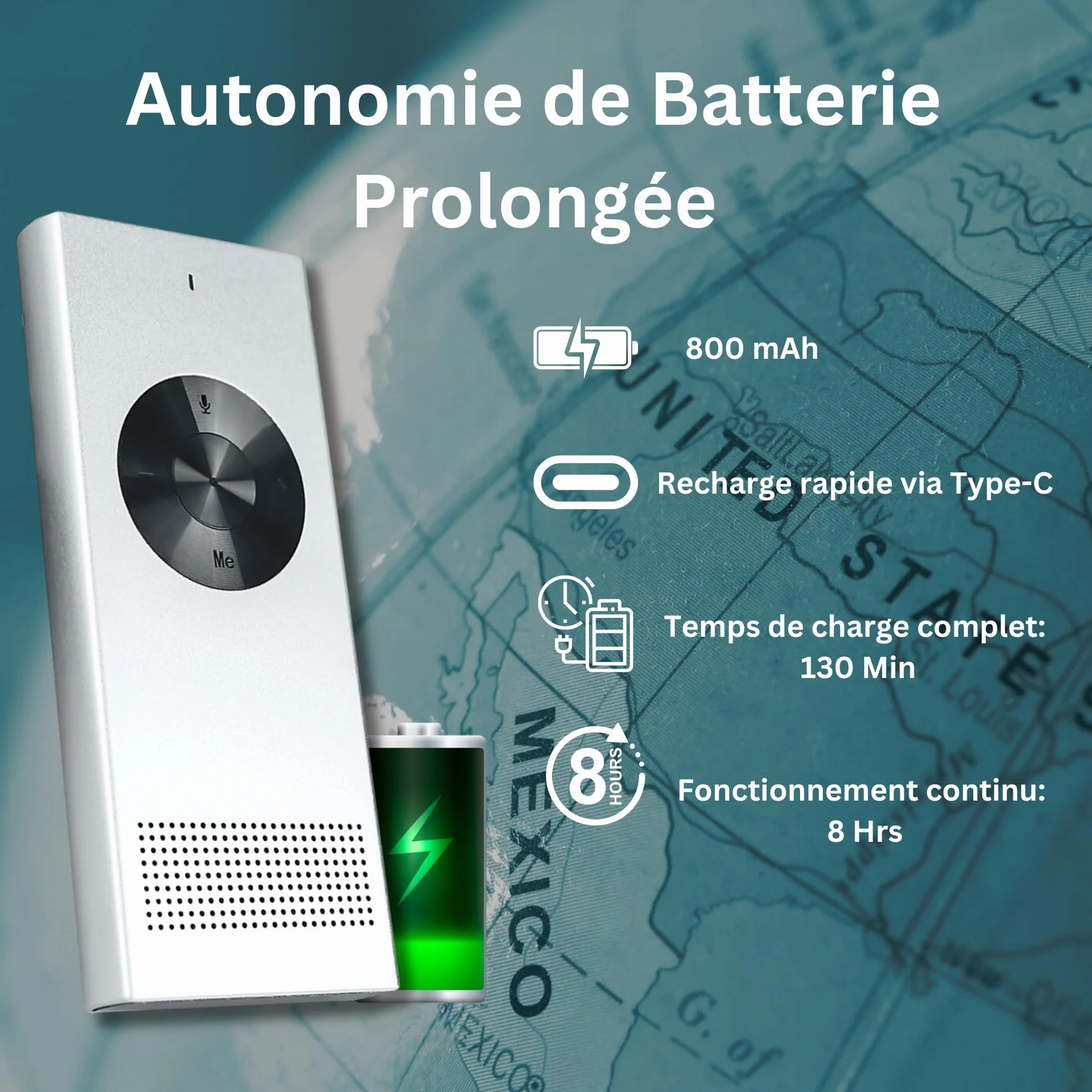 Muama Enence Traducteur instantané original 60 langues précision vocale