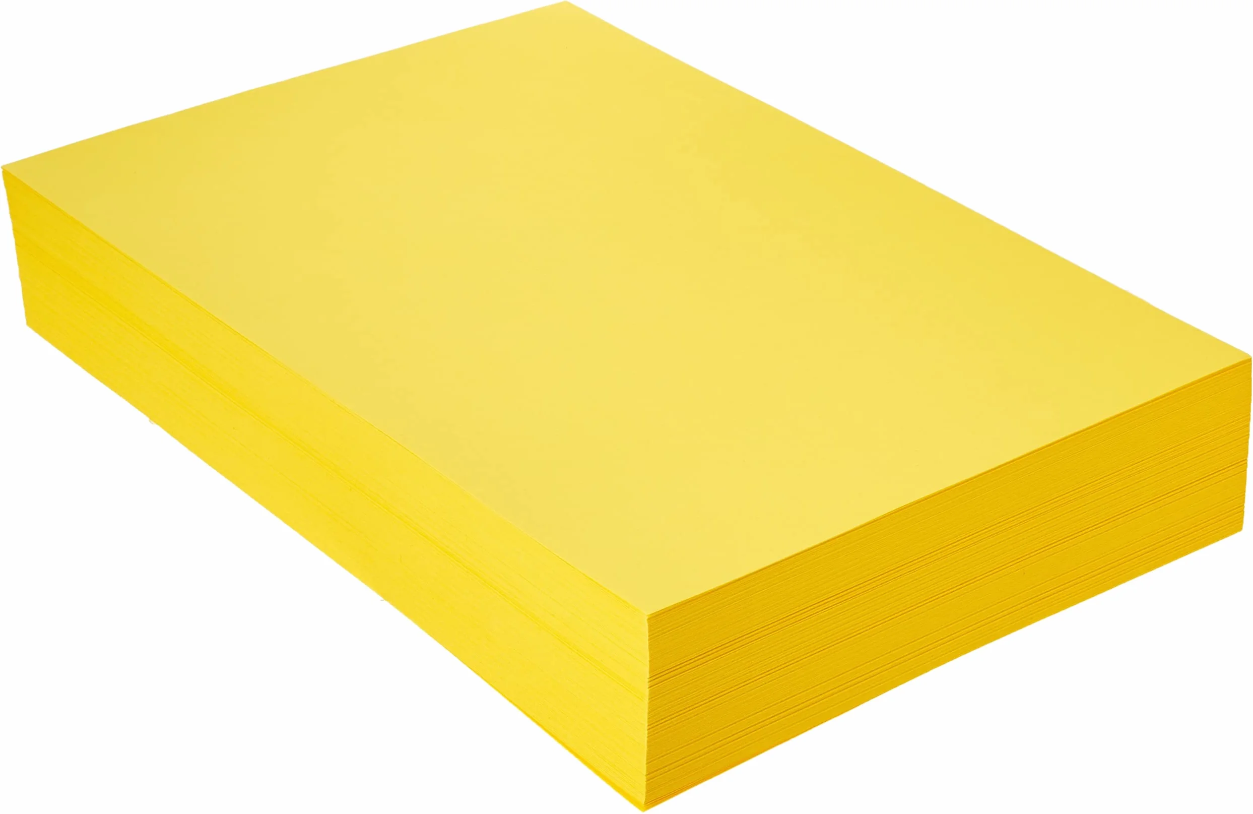 Papier couleur jaune citron A4 80g PEFC ramette 500 feuilles