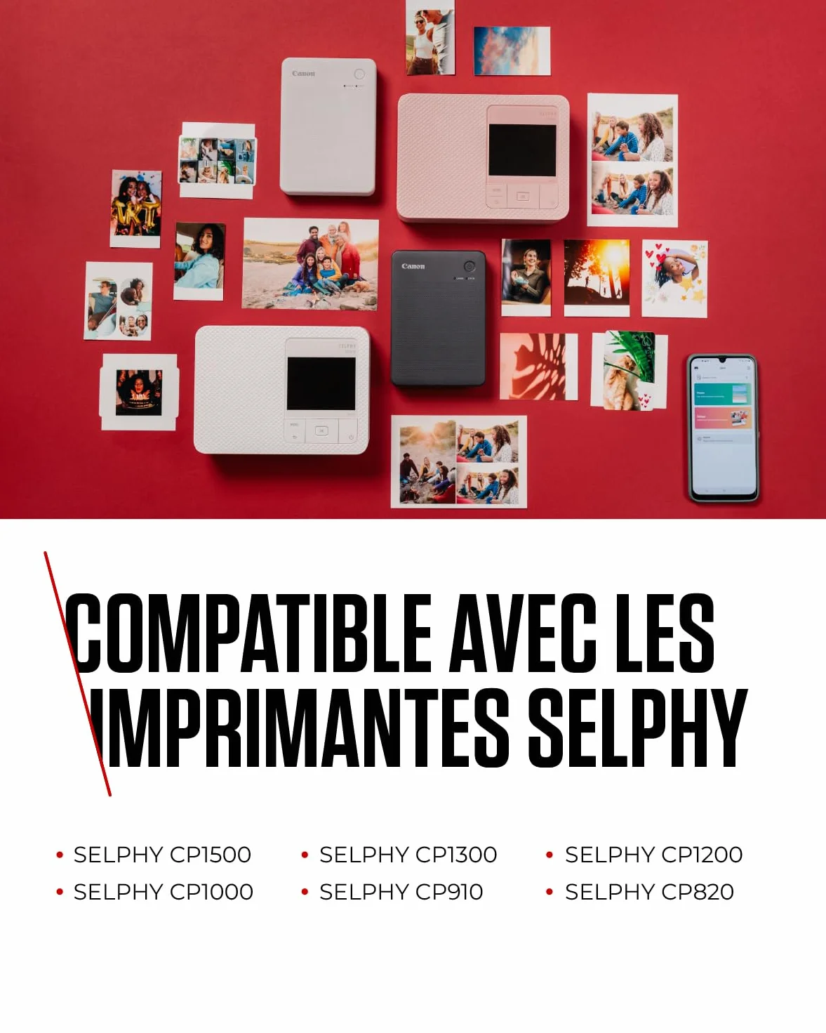 Canon RP-54 kit encre couleur pour imprimante Selphy 10x14,8cm 54 feuilles