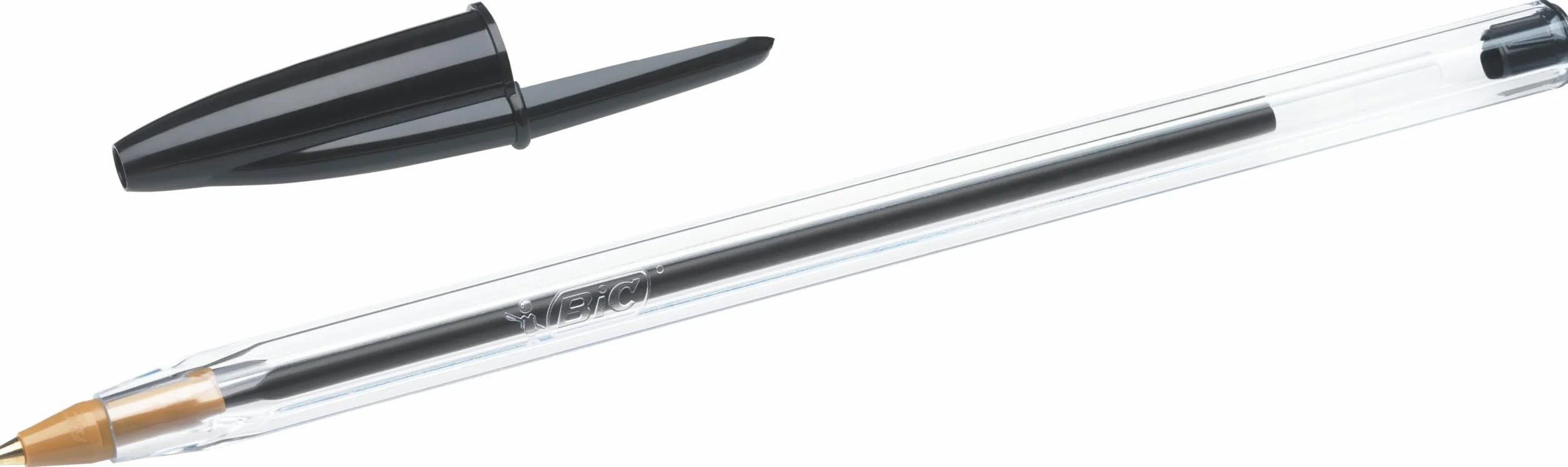 Bic Cristal Original Stylo-Bille Pointe Moyenne 1,0 mm Noir Boîte de 10