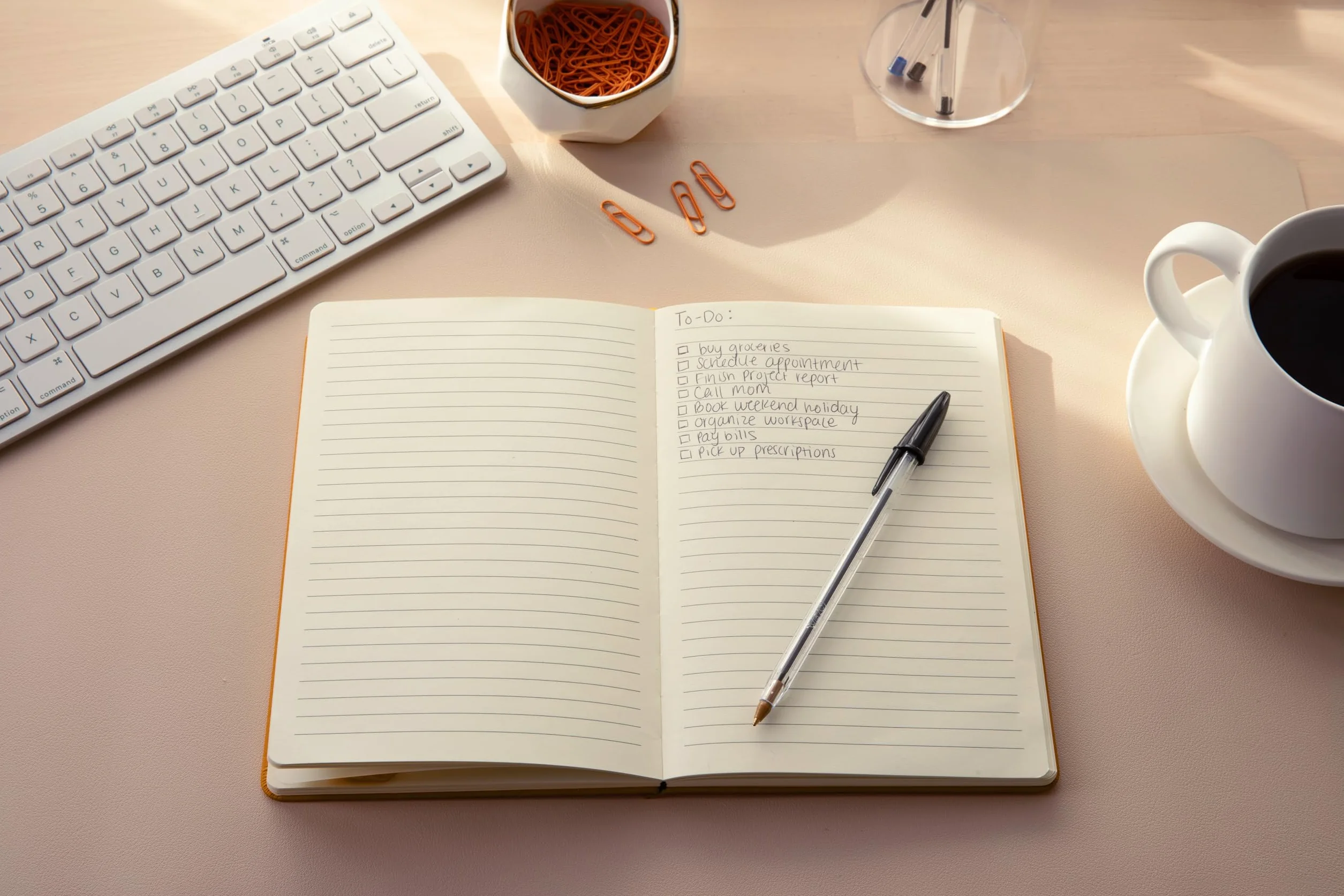 Bic Cristal Original Stylo-Bille Pointe Moyenne 1,0 mm Noir Boîte de 10