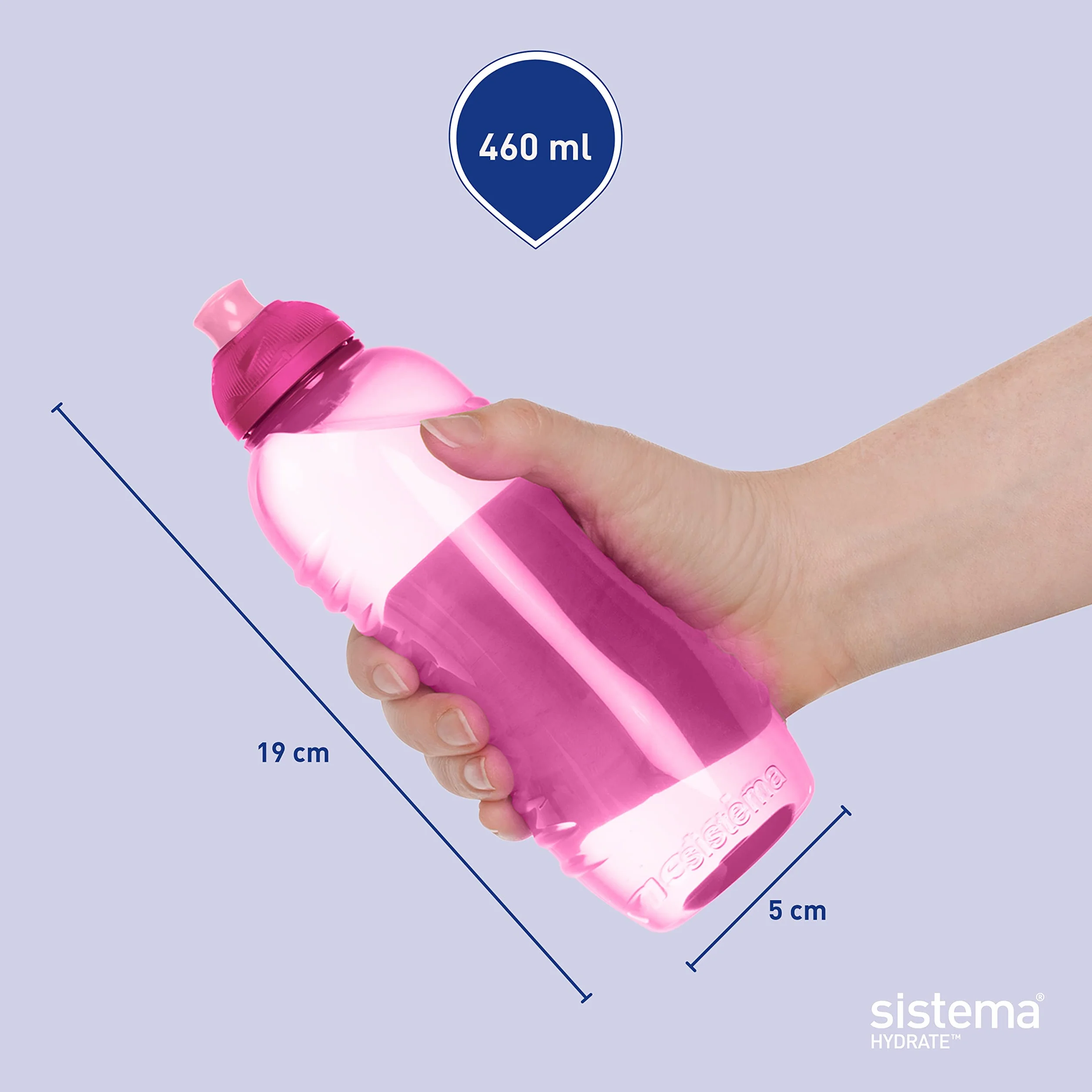 Sistema Twist 'n' Sip Squeeze Gourde sport 460 ml Verte