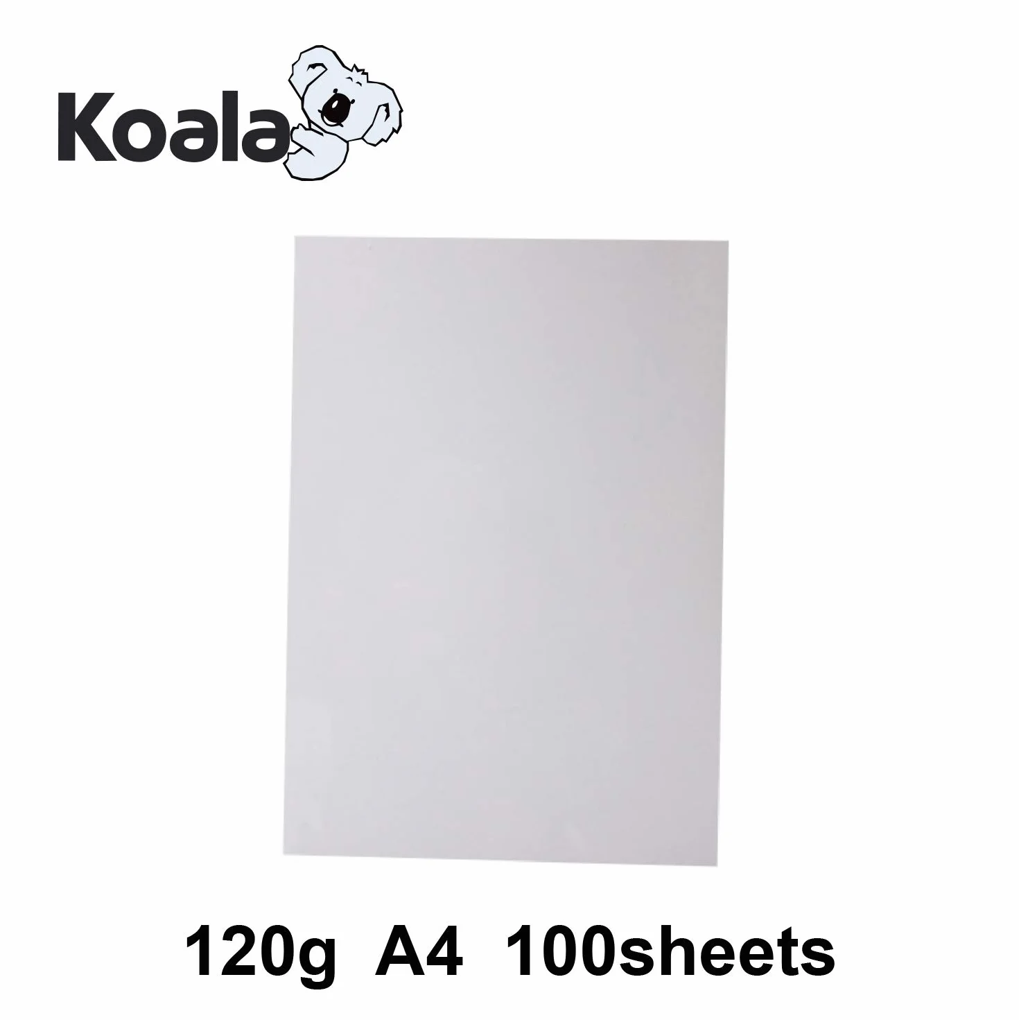 KOALA Papier Photo Double Face Mat A4 120 g/m² 100 feuilles pour imprimante LASER